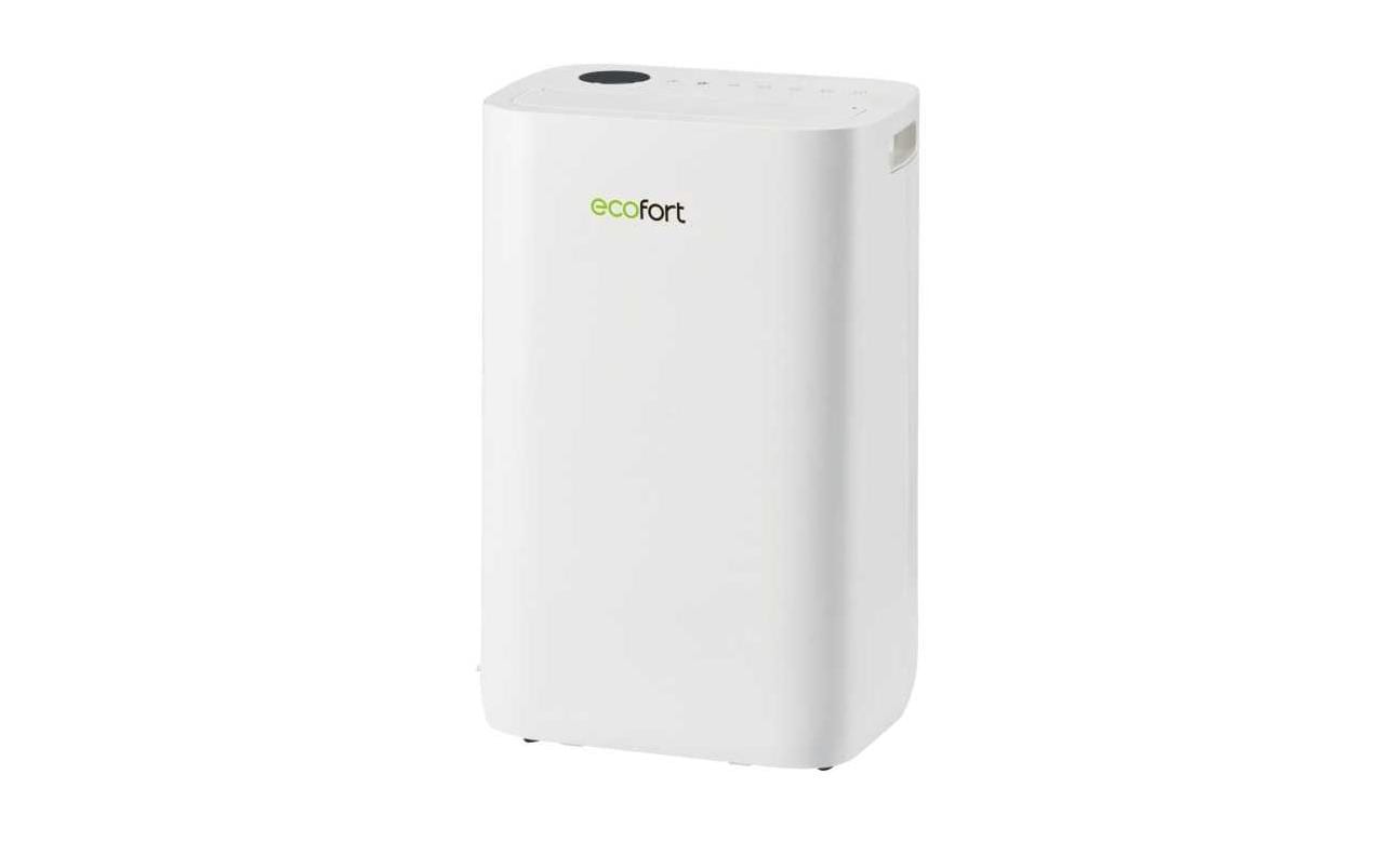Ecofort Luftentfeuchter ecoQ 20L – 20 L/24 h, bis 50 m², Tank 4,5 l, Hygrostat, WLAN, App-Steuerung