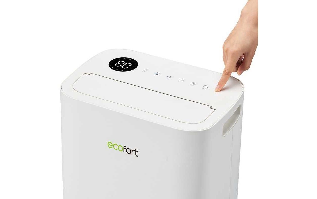 Ecofort Luftentfeuchter ecoQ 20L – 20 L/24 h, bis 50 m², Tank 4,5 l, Hygrostat, WLAN, App-Steuerung
