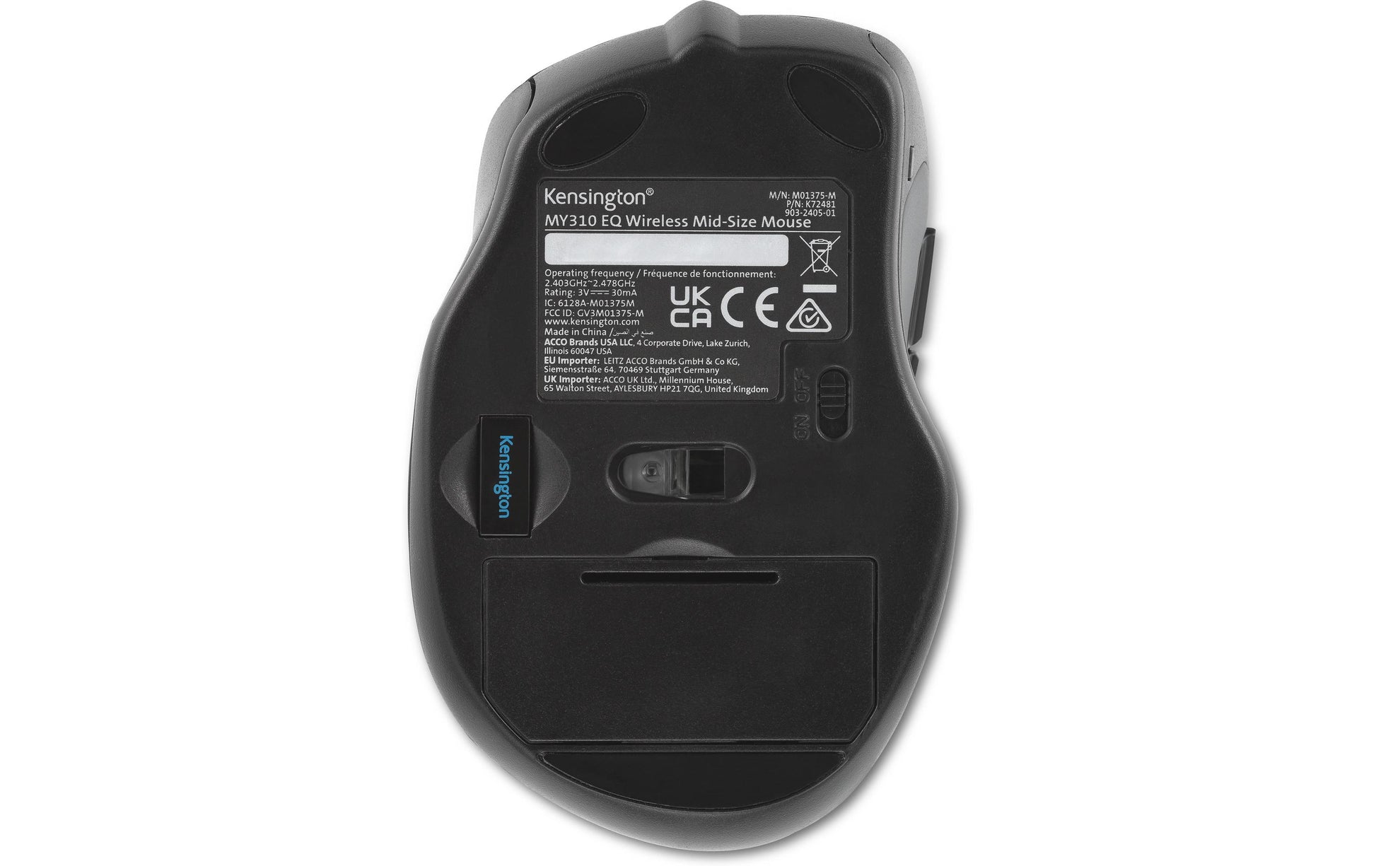Kensington MY310S EQ Maus – kabellos