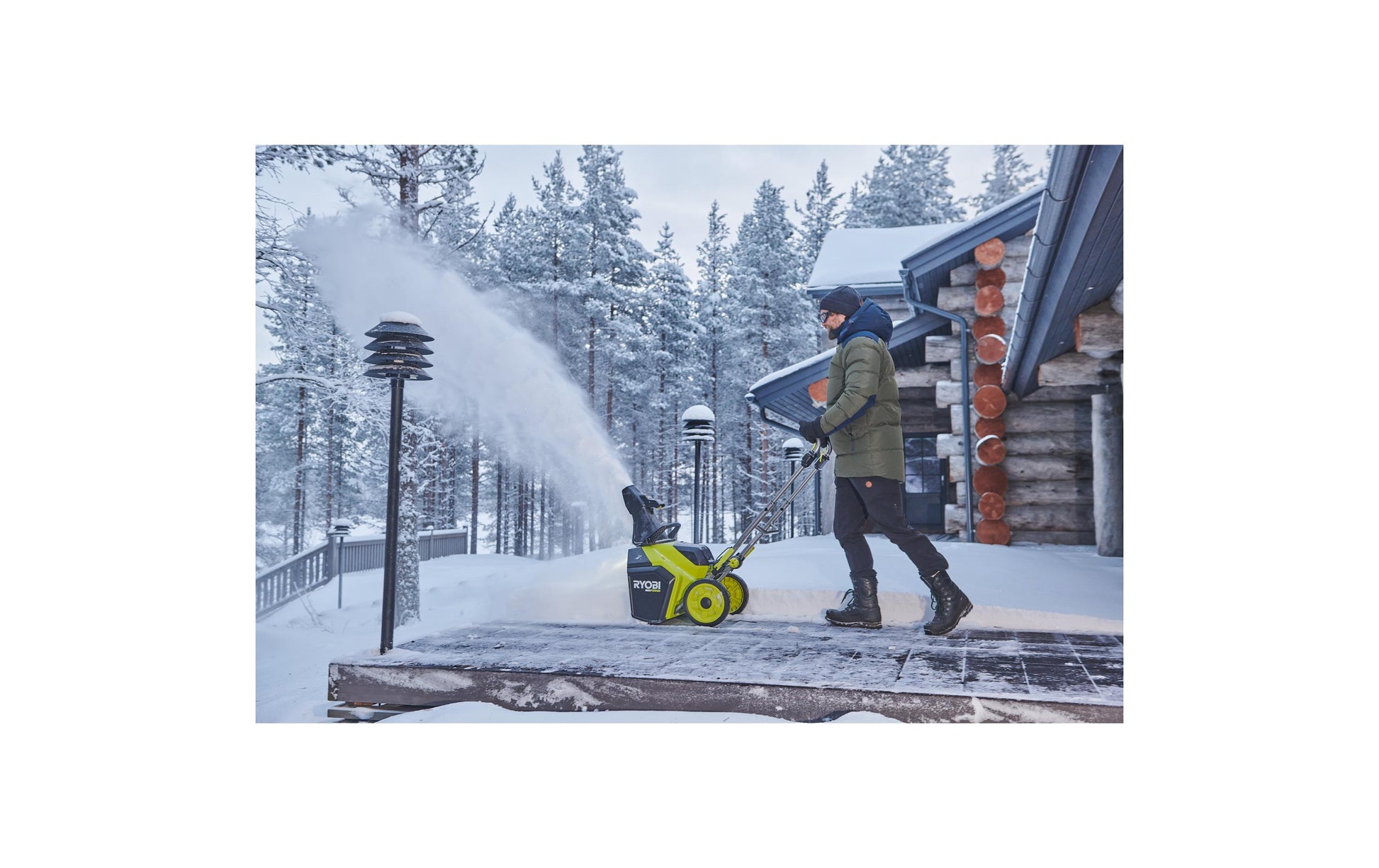 Ryobi RY36STX45A-140 Akku-Schneefräse – 36 V – 45 cm – 4,0 Ah & Ladegerät