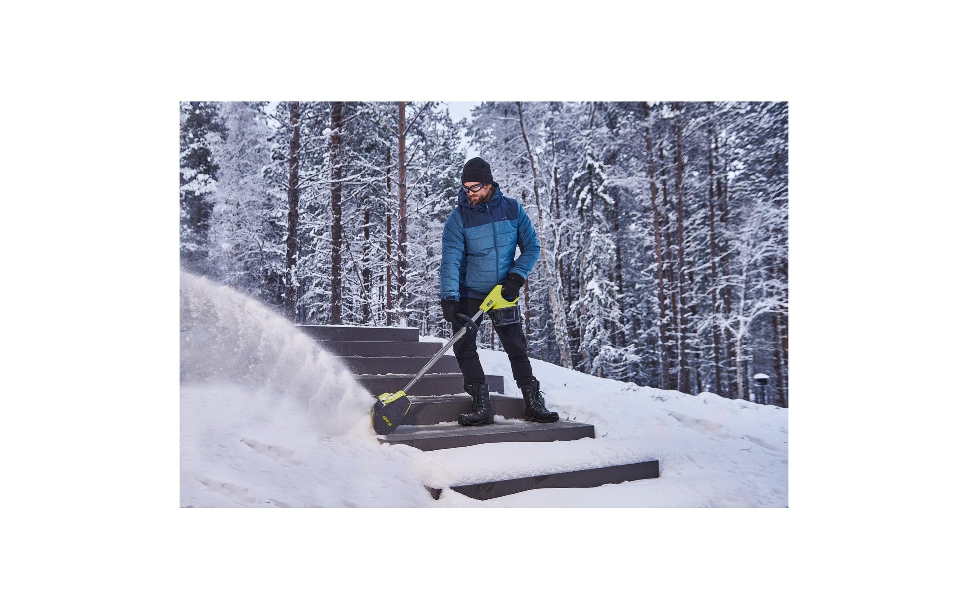 Ryobi RY18ST25A-140 Akku-Schneefräse – 18 V – 250 mm – 1×4,0 Ah & Ladegerät