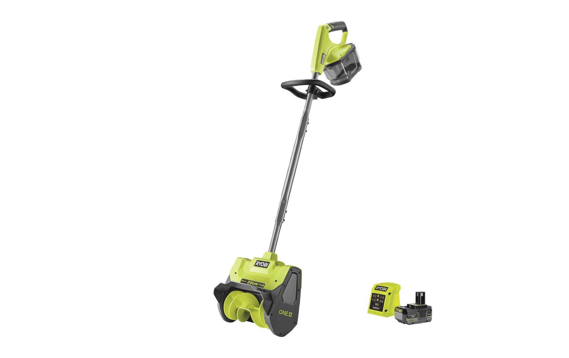 Ryobi RY18ST25A-140 Akku-Schneefräse – 18 V – 250 mm – 1×4,0 Ah & Ladegerät