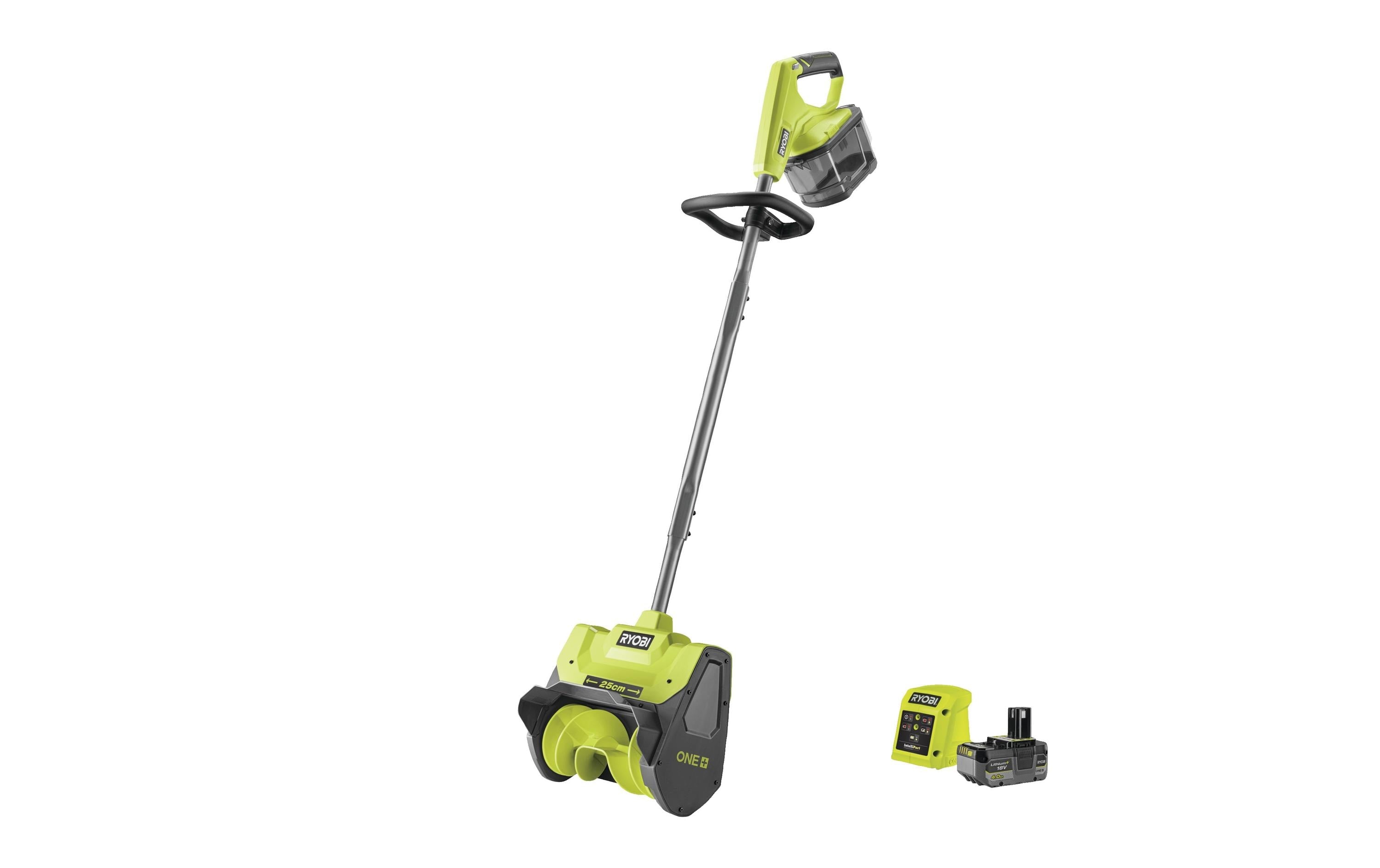 Ryobi RY18ST25A-140 Akku-Schneefräse – 18 V – 250 mm – 1×4,0 Ah & Ladegerät