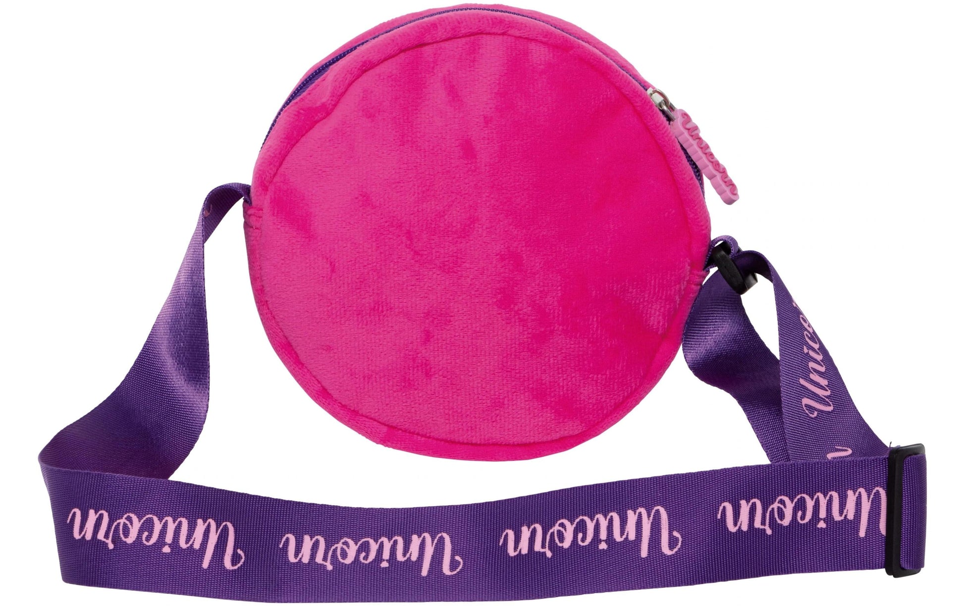 Arditex Umhängetasche – 16 × 16 × 3 cm – Rosa, Polyester – Zaska Unicorn