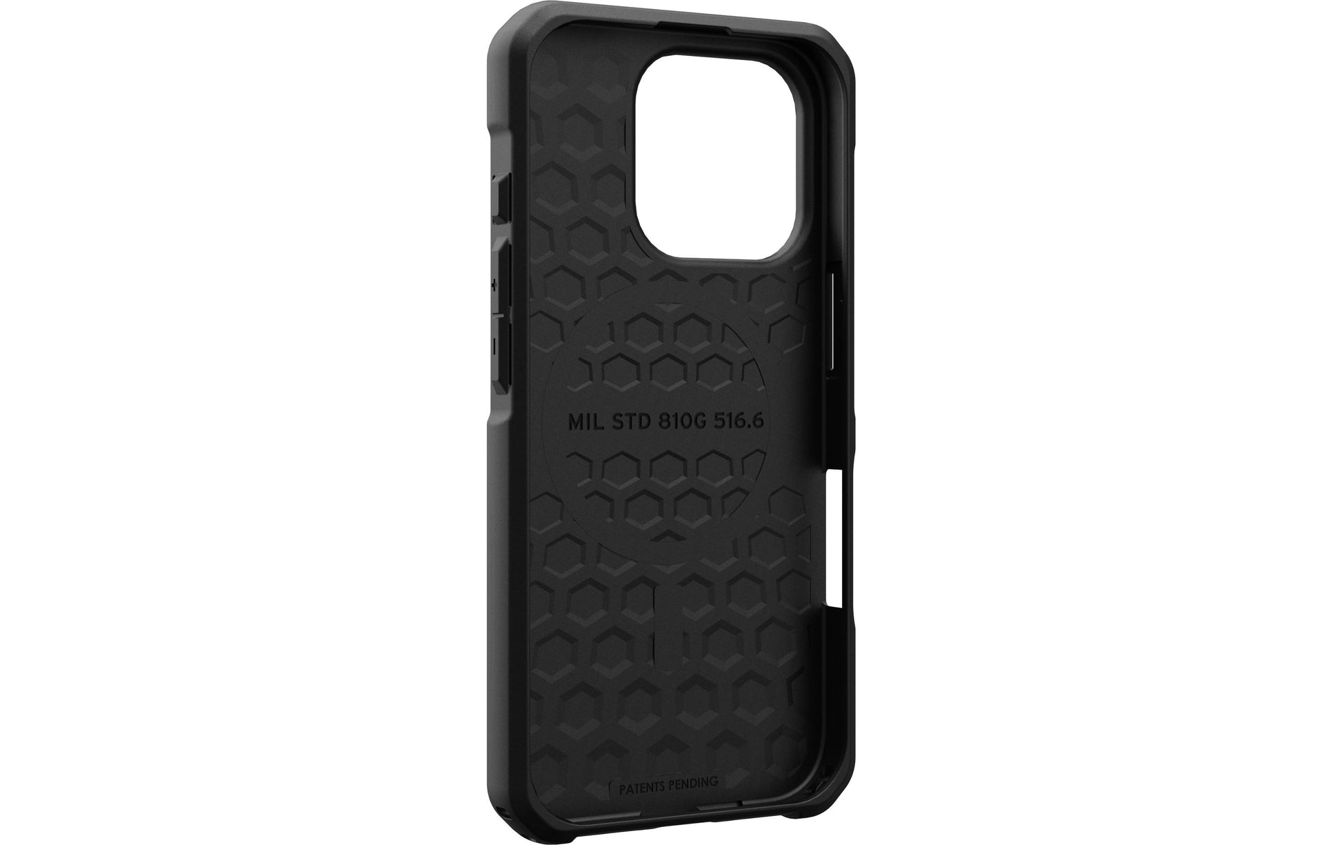 Urban Armor Gear UAG – Backcover Metropolis LT – für Apple iPhone 16 Pro – schwarz – Kevlar – MagSafe-kompatibel