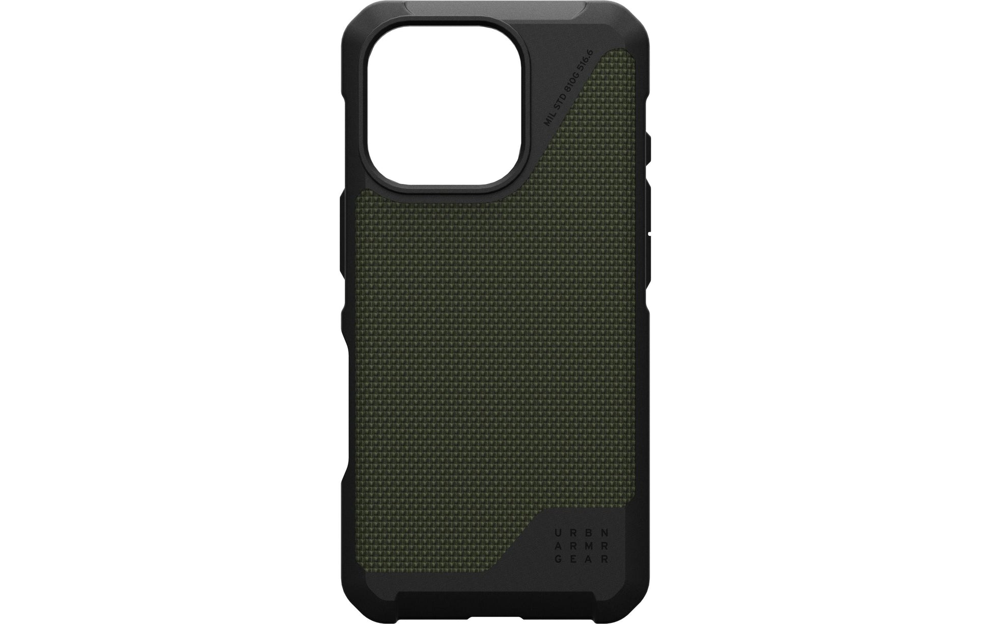 Urban Armor Gear Backcover Metropolis LT – für Apple iPhone 16 Pro – Olivgrün – TPU – MagSafe-kompatibel