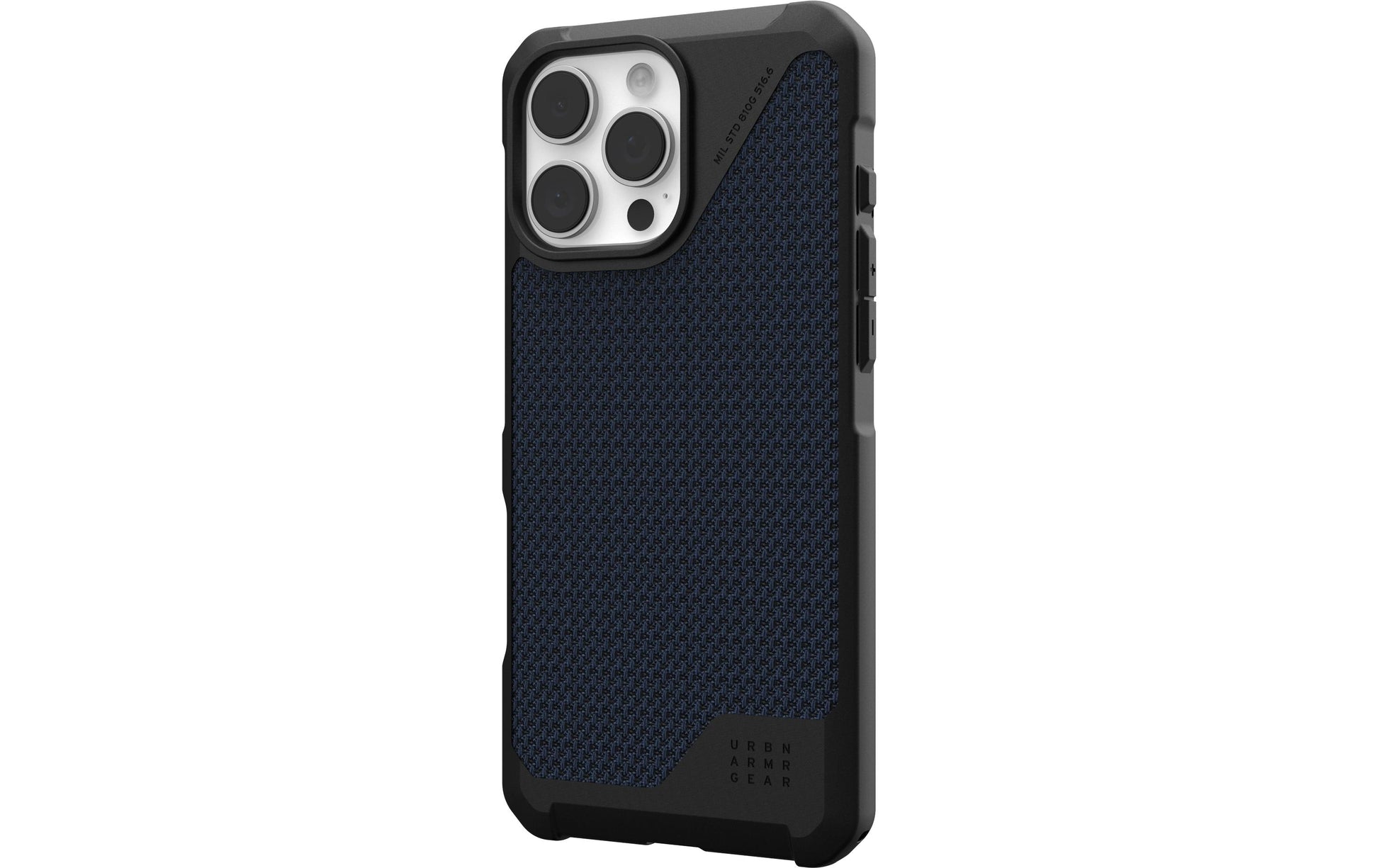 Urban Armor Gear Backcover Metropolis LT – für Apple iPhone 16 Pro Max – blau – MagSafe-kompatibel