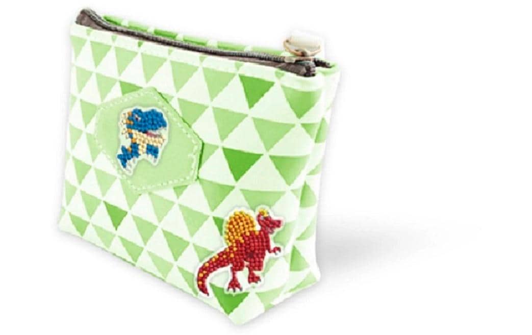 URSUS Diamond-Painting-Set Dinosaurier – ab 3 Jahren – Kunststoff, Mehrfarbig