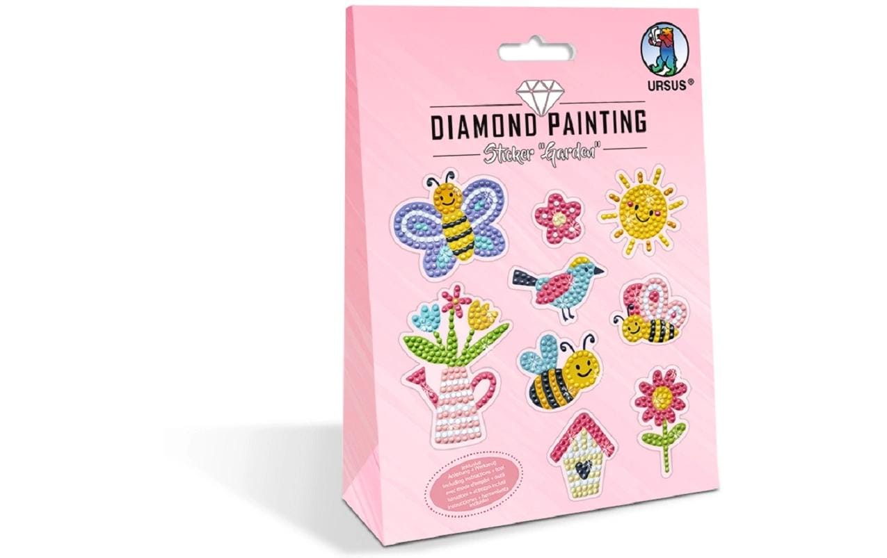 URSUS Diamond-Painting-Set – Biene – ab 3 Jahren