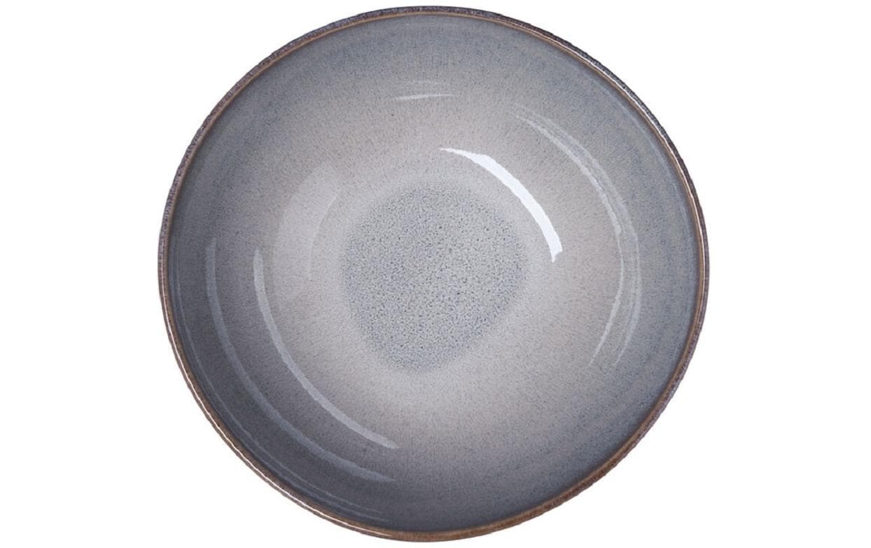 Villeroy & Boch Lave Servierschüssel – 2,2 l, Steingut, Beige, spülmaschinenfest, 2 Stück