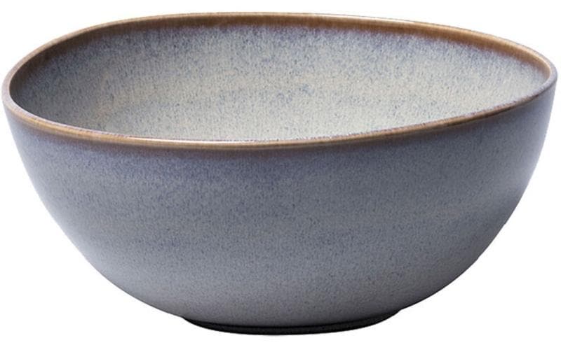 Villeroy & Boch Lave Servierschüssel – 2,2 l, Steingut, Beige, spülmaschinenfest, 2 Stück
