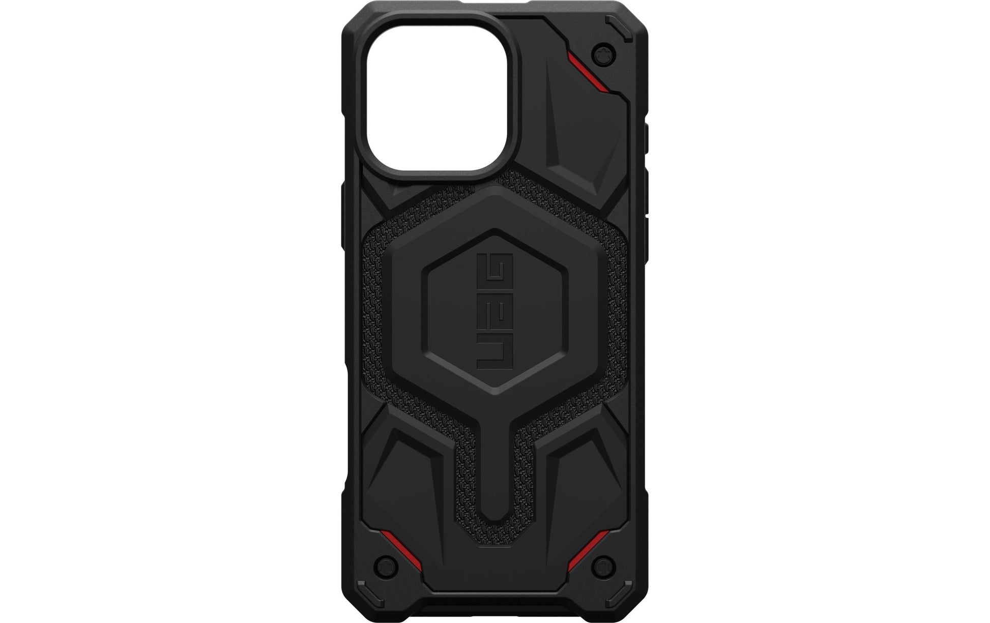 Urban Armor Gear UAG Monarch Pro – Rückcover – für Apple iPhone 16 Pro Max, MagSafe, Kevlar, Schwarz, bis 7,6 m sturzsicher