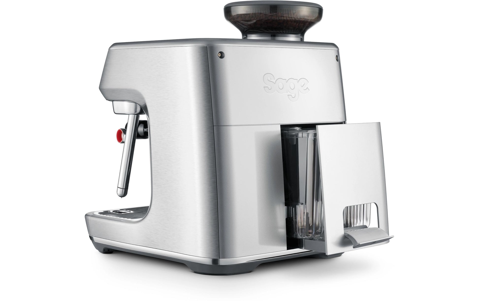 Sage Software Sage Oracle Jet SS Espressomaschine (Siebträger) – 9 bar, 2,3 l, Milchschaumdüse, Silber