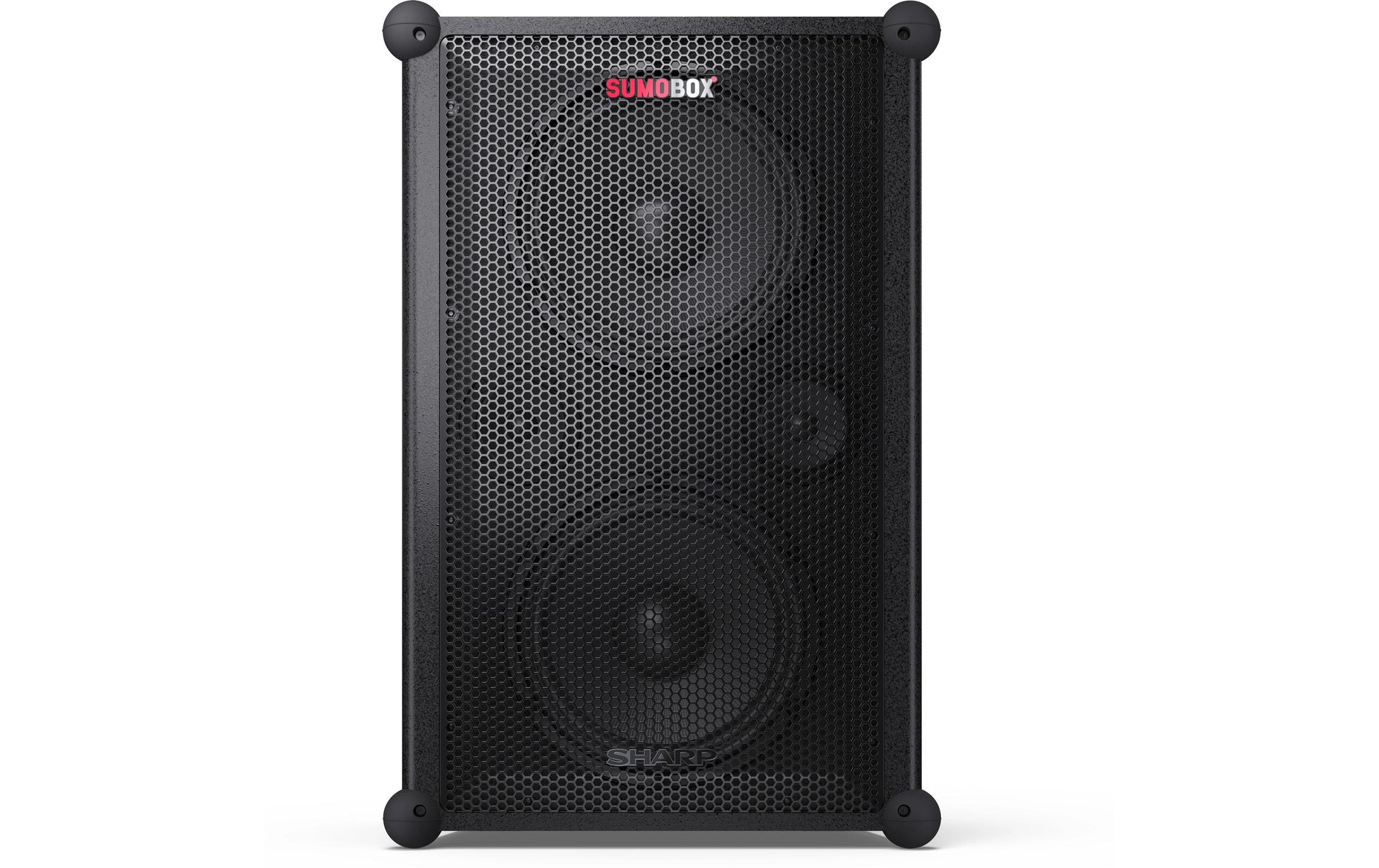 Sharp CP-LS200 – Party-Lautsprecher – 200 W, 8 h Akku, LED, Bluetooth 5.0, IPX4, Schwarz