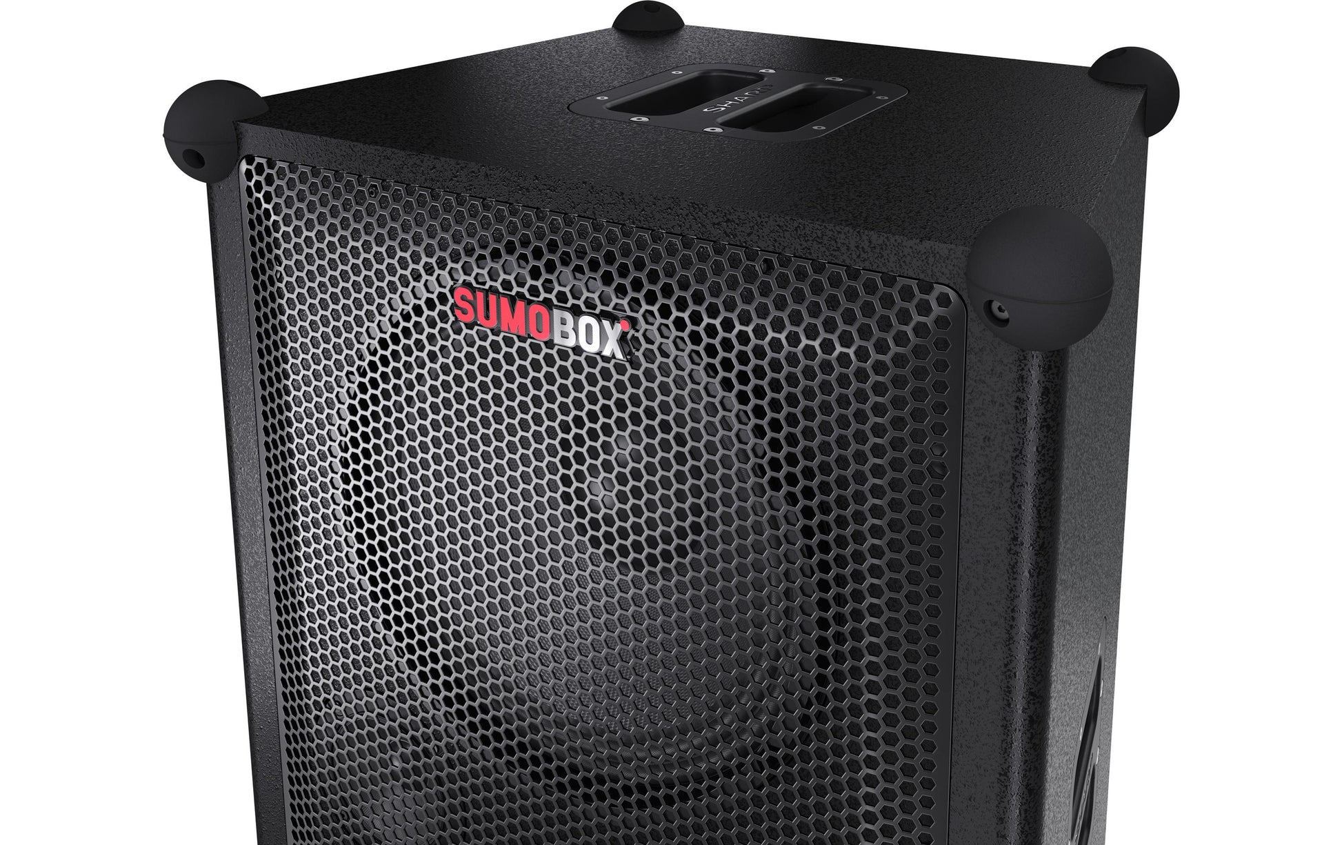 Sharp CP-LS200 – Party-Lautsprecher – 200 W, 8 h Akku, LED, Bluetooth 5.0, IPX4, Schwarz