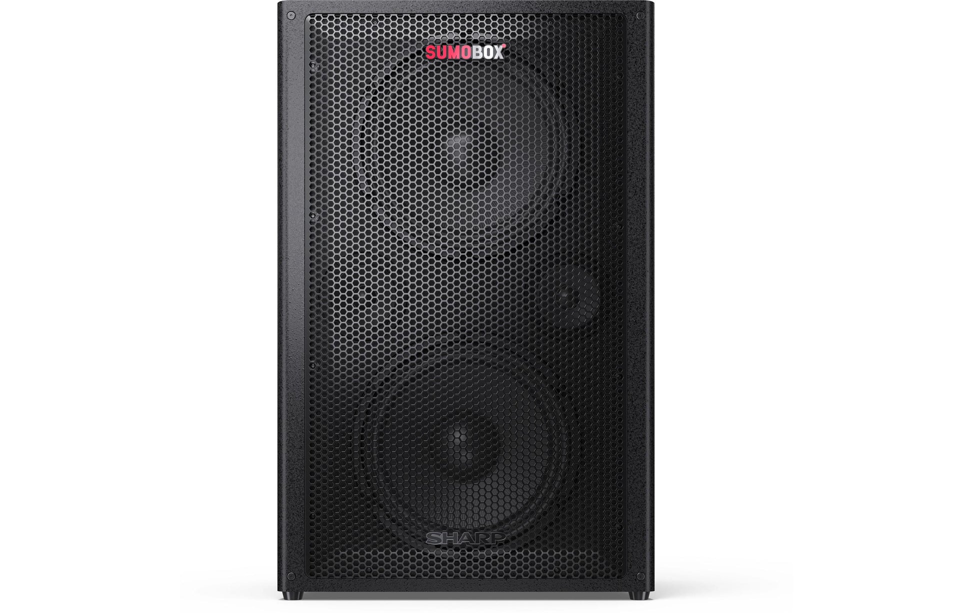Sharp CP-LS200 – Party-Lautsprecher – 200 W, 8 h Akku, LED, Bluetooth 5.0, IPX4, Schwarz