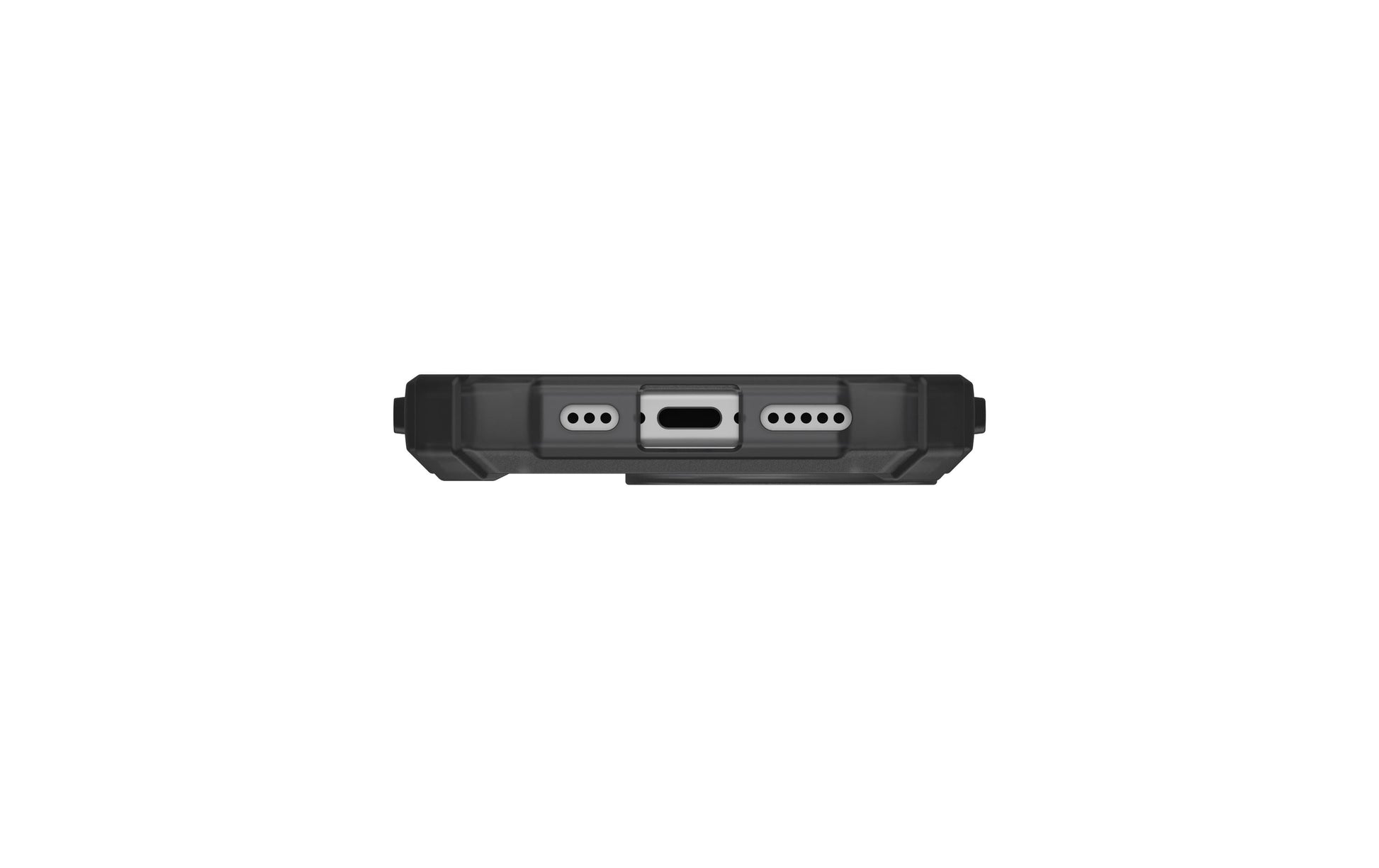Urban Armor Gear Backcover – für Apple iPhone 16 Pro – Titan/transparent – TPU/PC – MagSafe-kompatibel