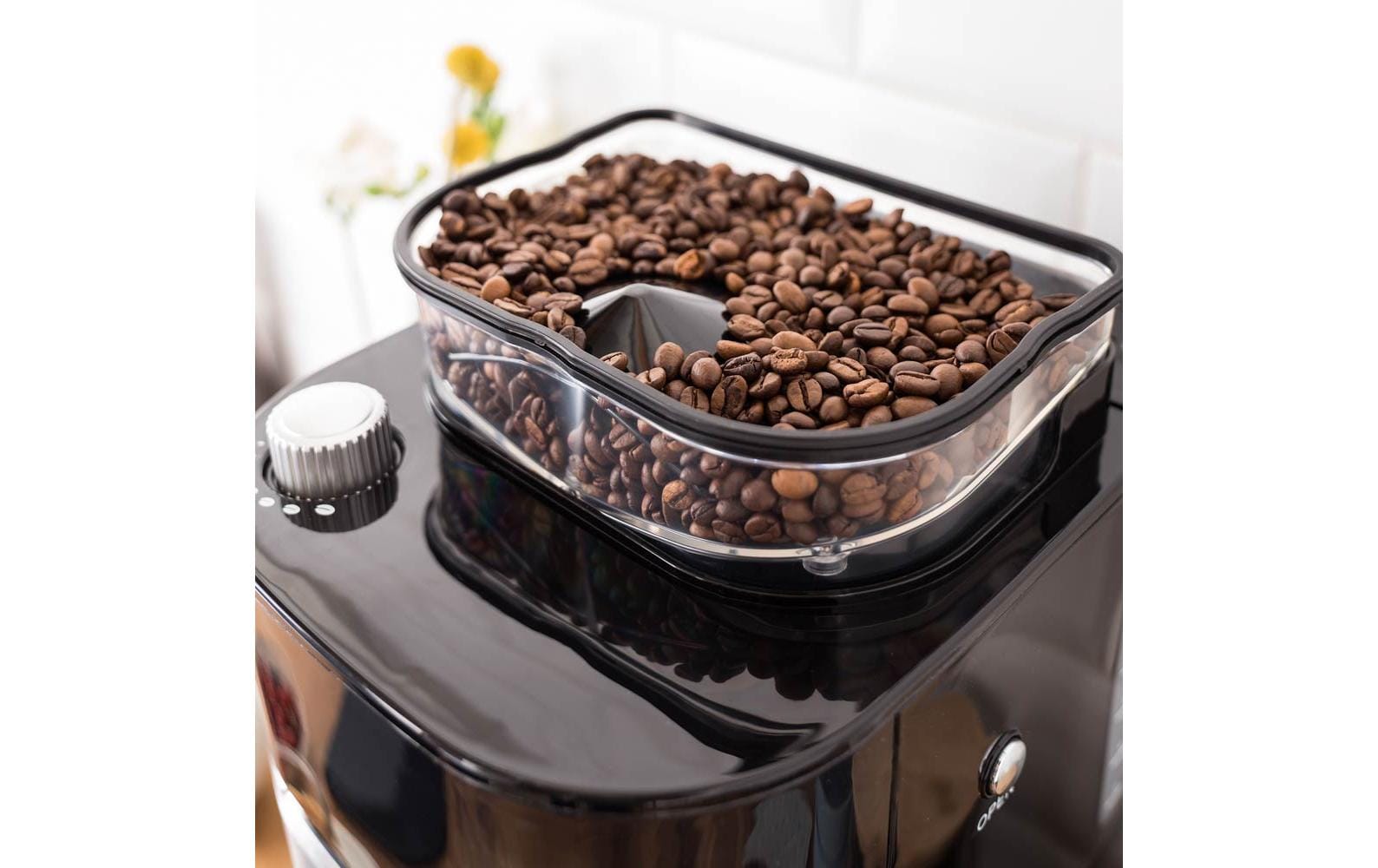 Gastroback Grind & Brew Pro Thermo 42711 S Filterkaffeemaschine – 8 Tassen, 1,0 l, Timer, Schwarz/Edelstahl