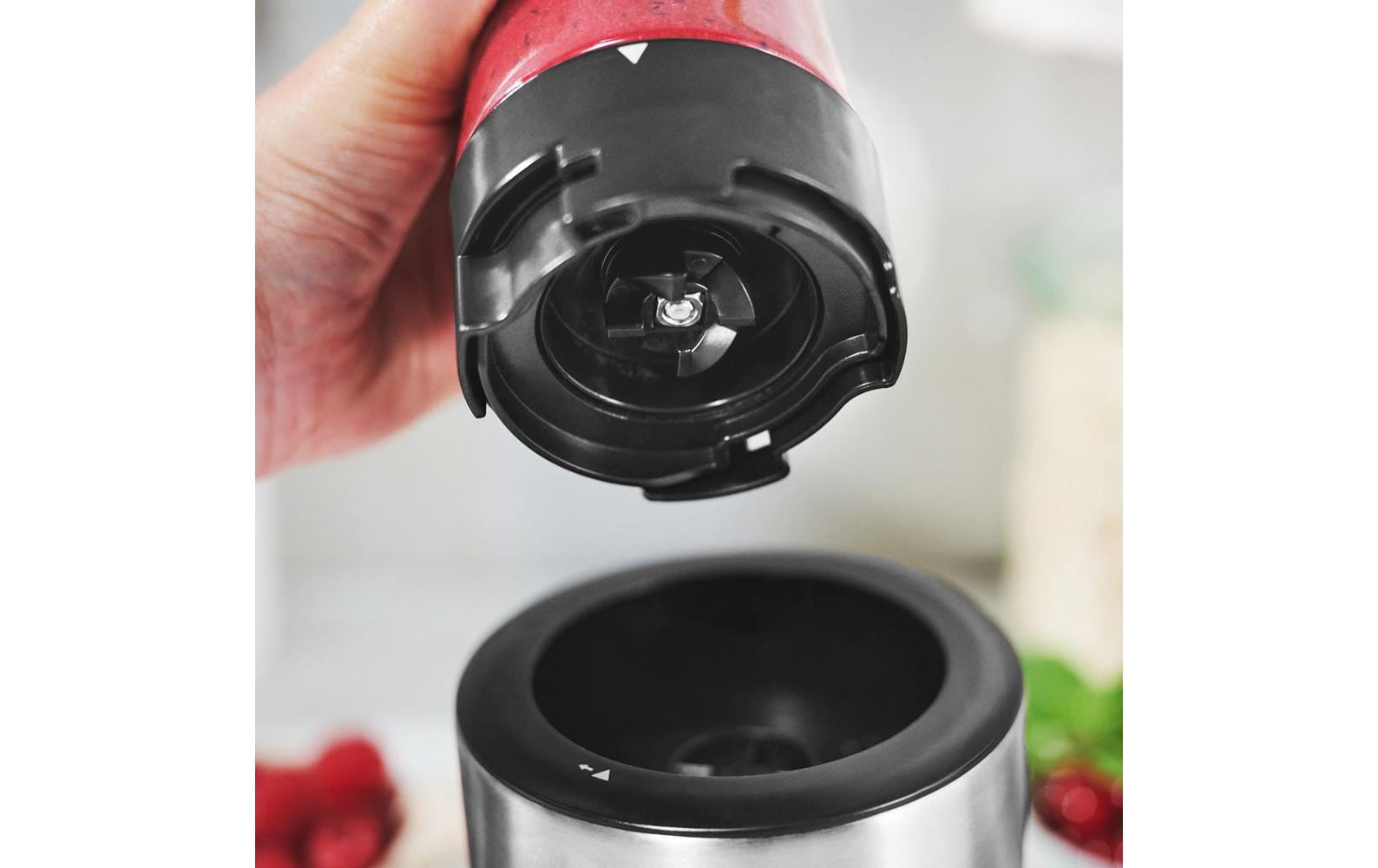 Gastroback Smoothie-Mixer 41033 – 0,6 l, 300 W, Eis-Crusher – schwarz/edelstahl
