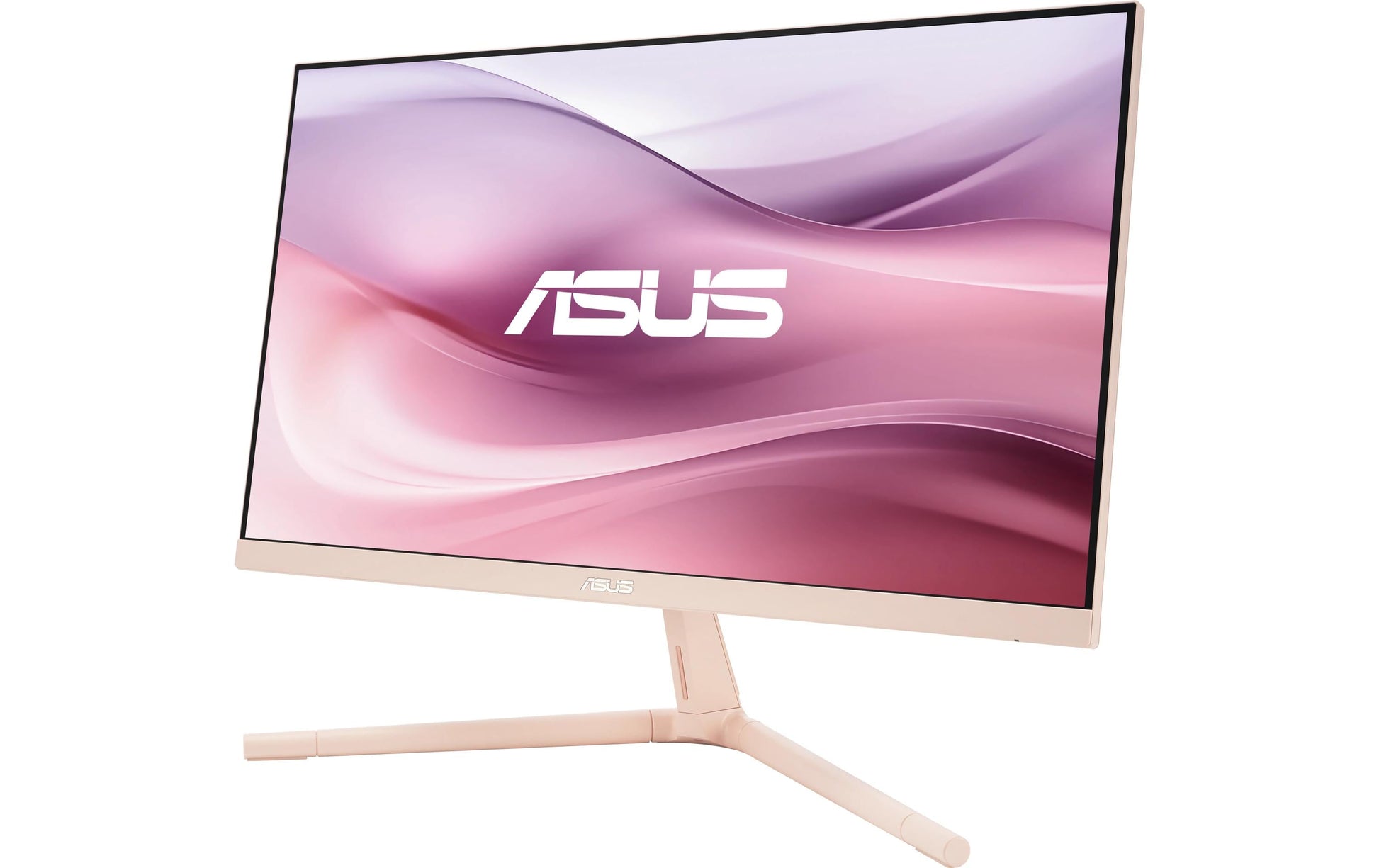 ASUS VU249CFE-P – Monitor, 23,8", IPS, 100 Hz, 250 cd/m², USB-C, Adaptive Sync, VESA 75 × 75, Pink