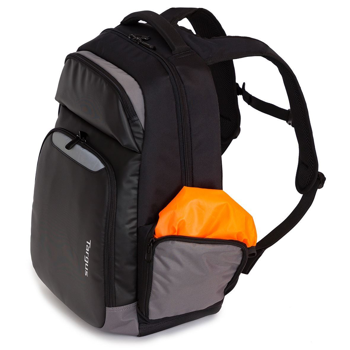 Targus Notebook-Rucksack Education – für 15,6", Polyurethan – Schwarz/Grau, 120 × 500 × 370 mm