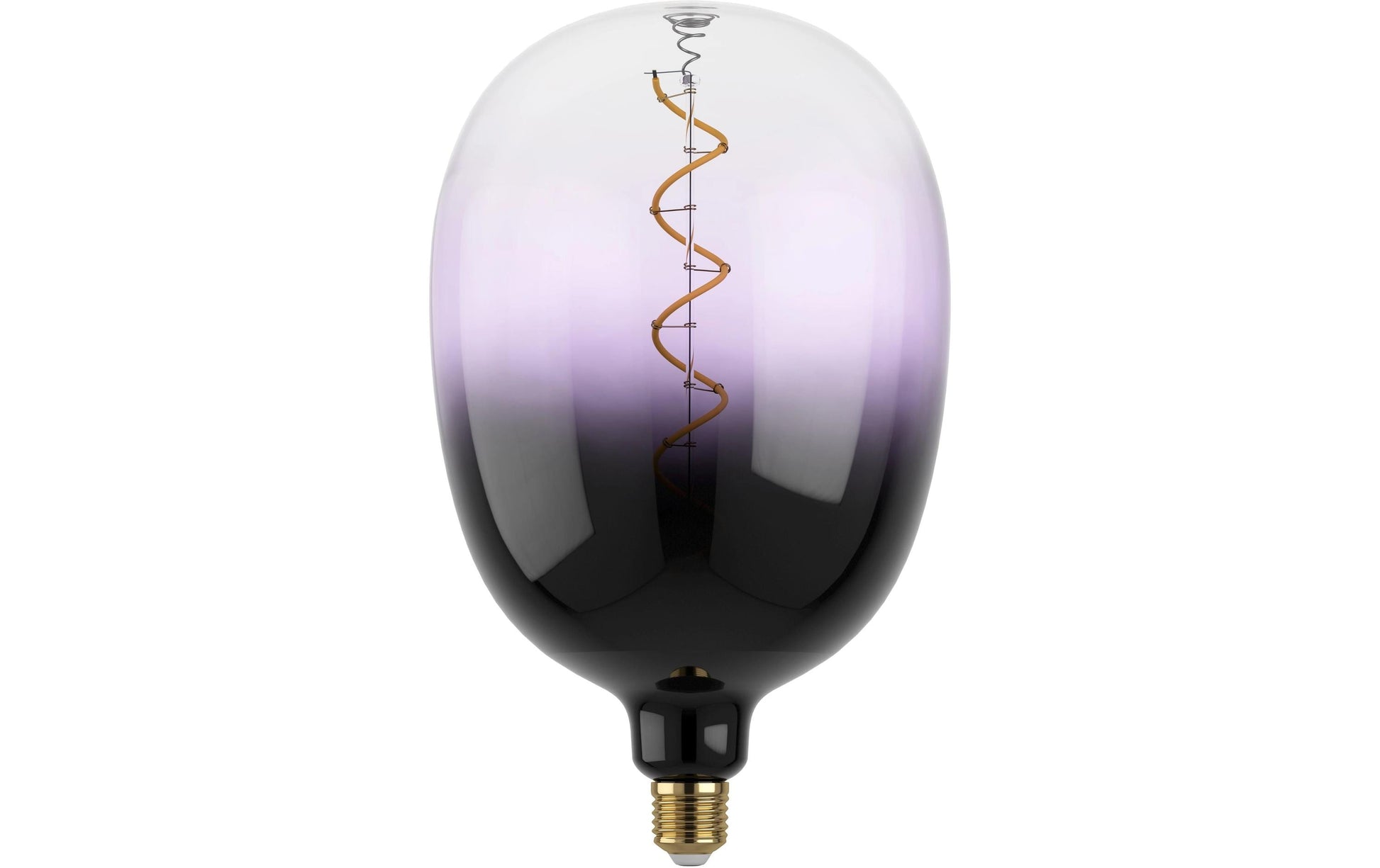 EGLO LED-Leuchtmittel Kugelform E27 – 4 W dimmbar, 85 lm, 1800 K Warmweiss, 300°, Violett