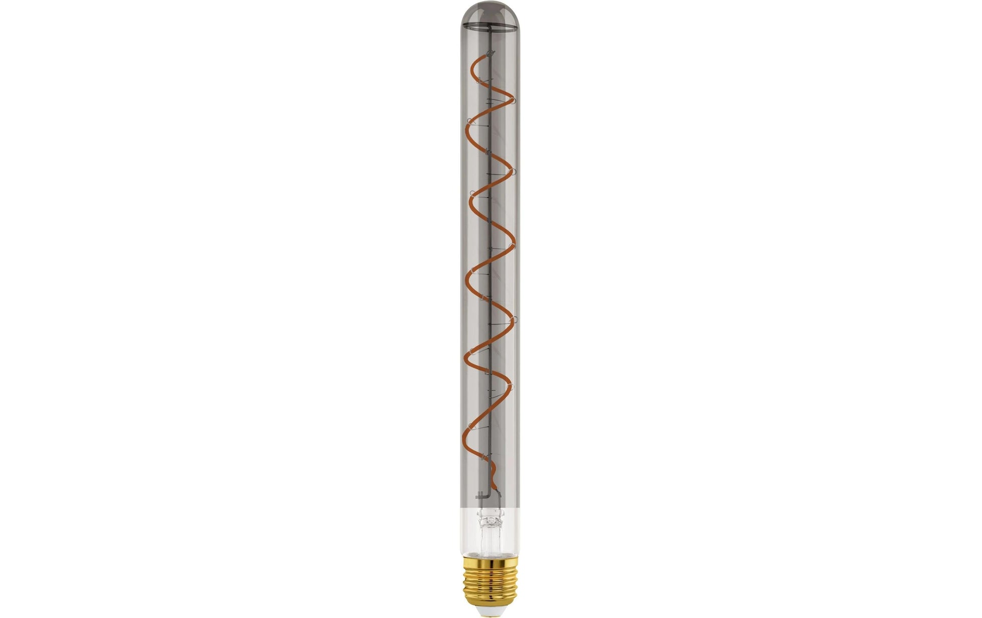 EGLO LED-Leuchtmittel E27 Stabform – Warmweiss 1700 K, 80 lm, 4 W – IP20 – 1 Stk. – Schwarz, Glas