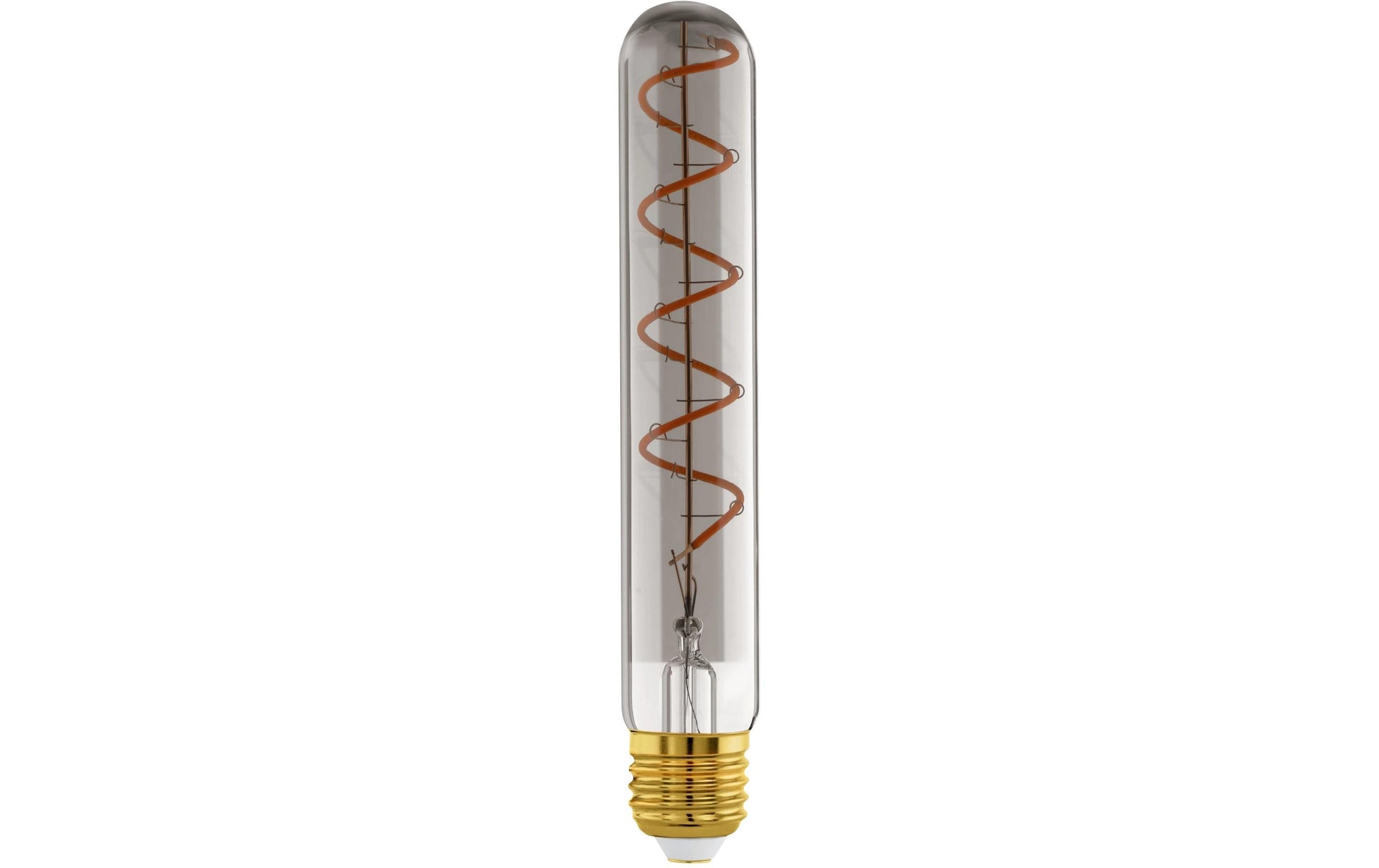 EGLO LED-Leuchtmittel E27 Globus – Warmweiss 1700 K, 4 W – IP20 – 1 Stk., Schwarz/Glas