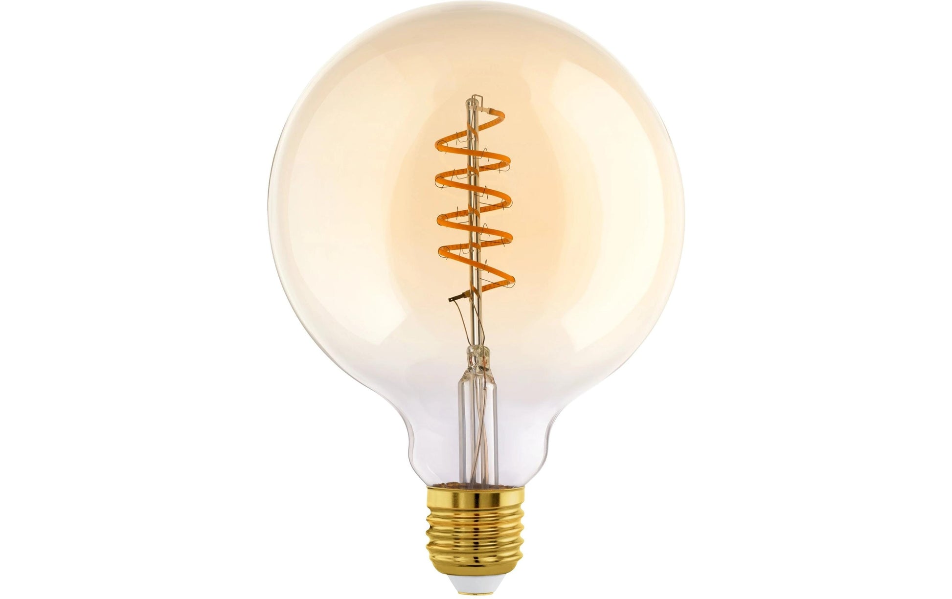 EGLO Leuchtmittel E27 Globus G125 – 245 lm, 4 W, Warmweiss 2000 K – 360 °, IP20 – 1 Stk., Glas