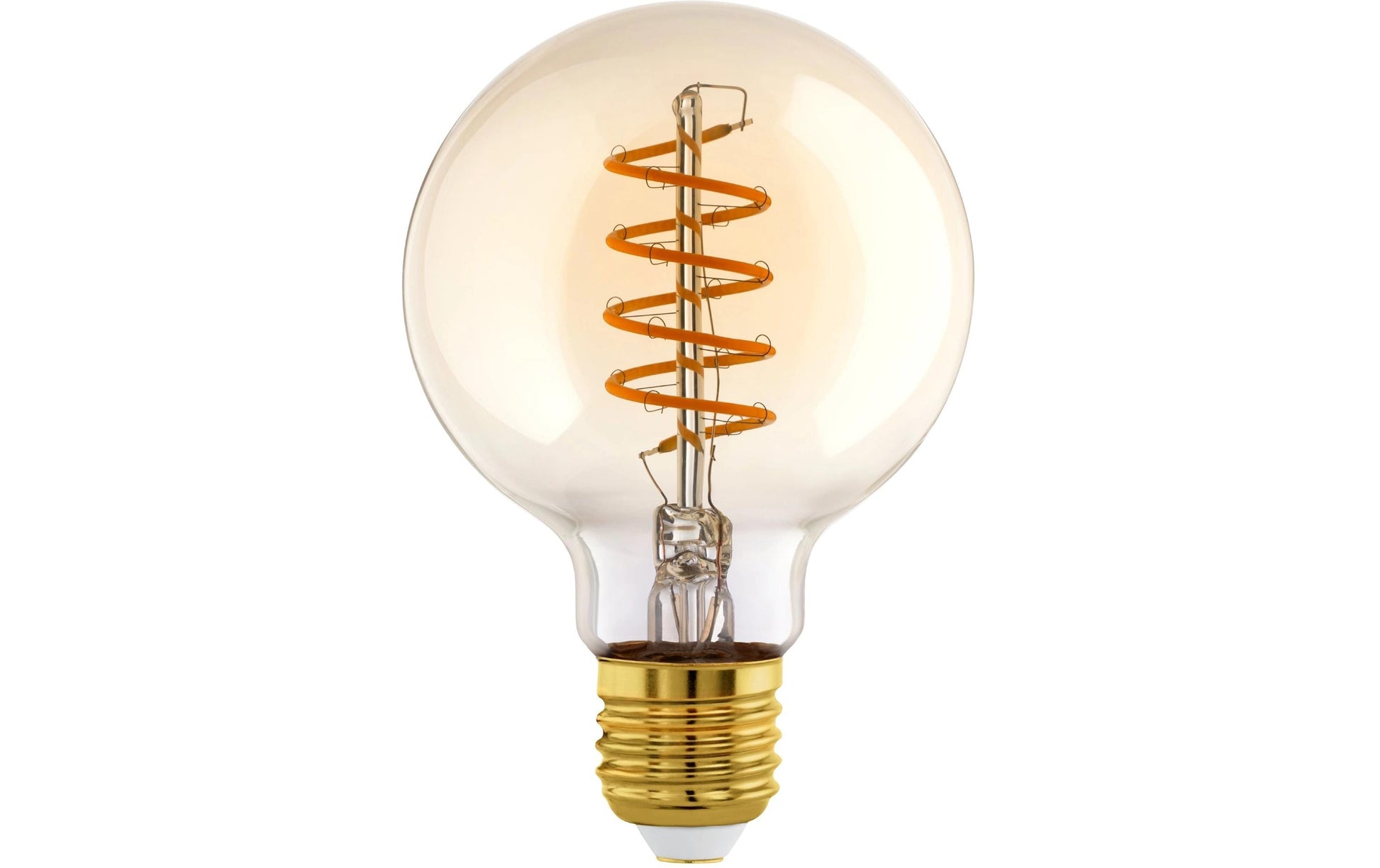 EGLO Leuchtmittel E27 Globus G95 – 245 lm, 4 W, Warmweiss 2000 K, dimmbar – IP20 – 1 Stk. – Glas