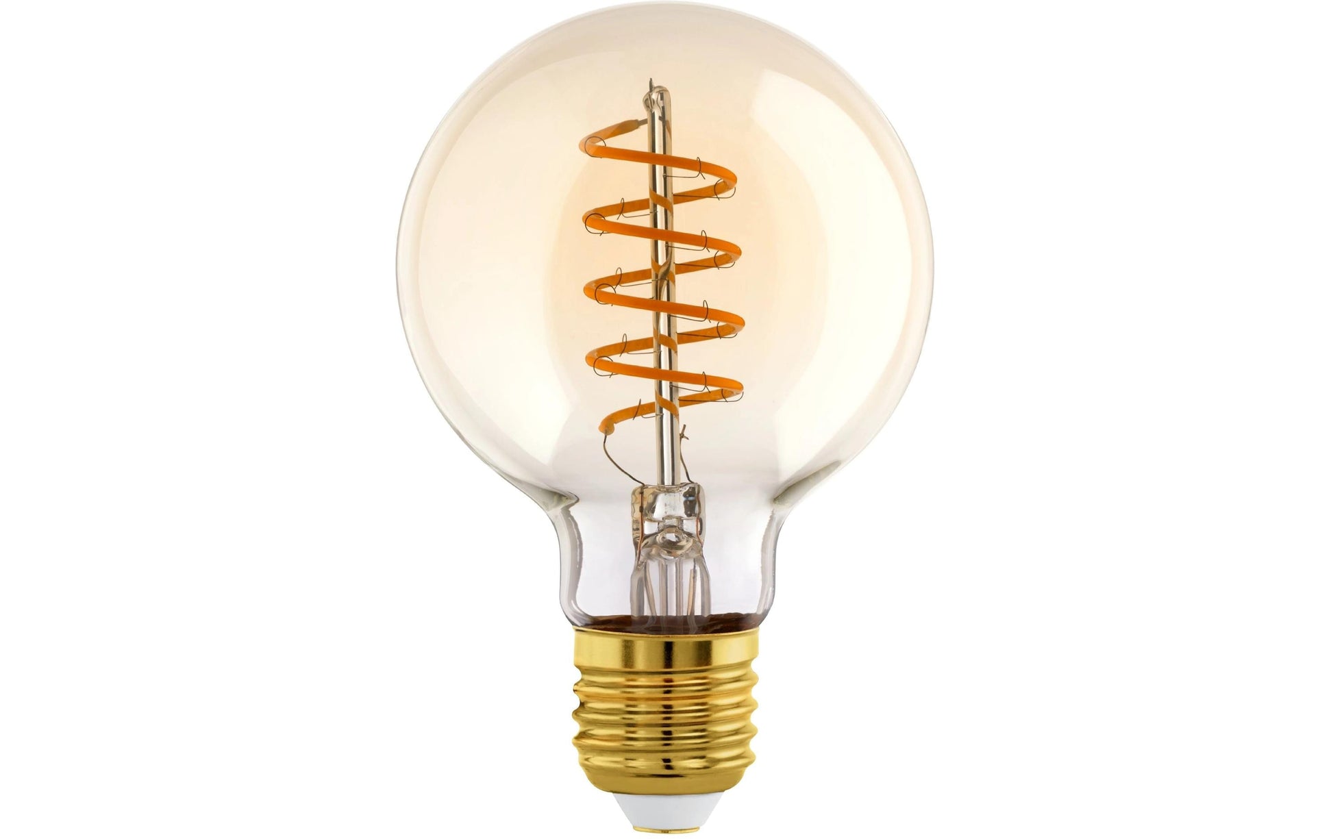 EGLO Leuchtmittel E27 Globus – Warmweiss 2000 K, 245 lm, 4 W – IP20 – 1 Stk., Glas