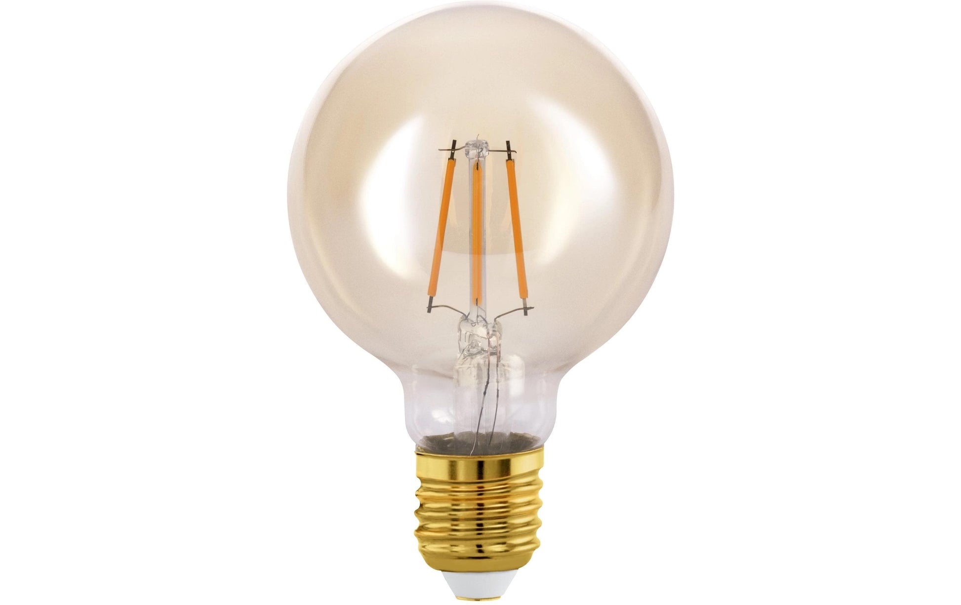 EGLO LED-Leuchtmittel E27 Globus – Warmweiss 2200 K, 350 lm, 4 W – IP20 – Glas – 1 Stk.