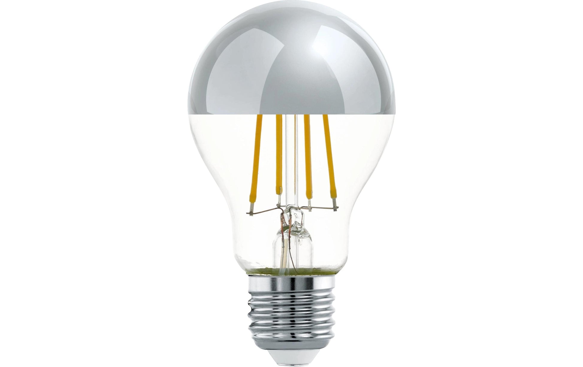 EGLO Leuchtmittel E27 A60 – Warmweiss 2700 K, 806 lm, 7,3 W – IP20 – 1 Stk. – Transparent, Glas