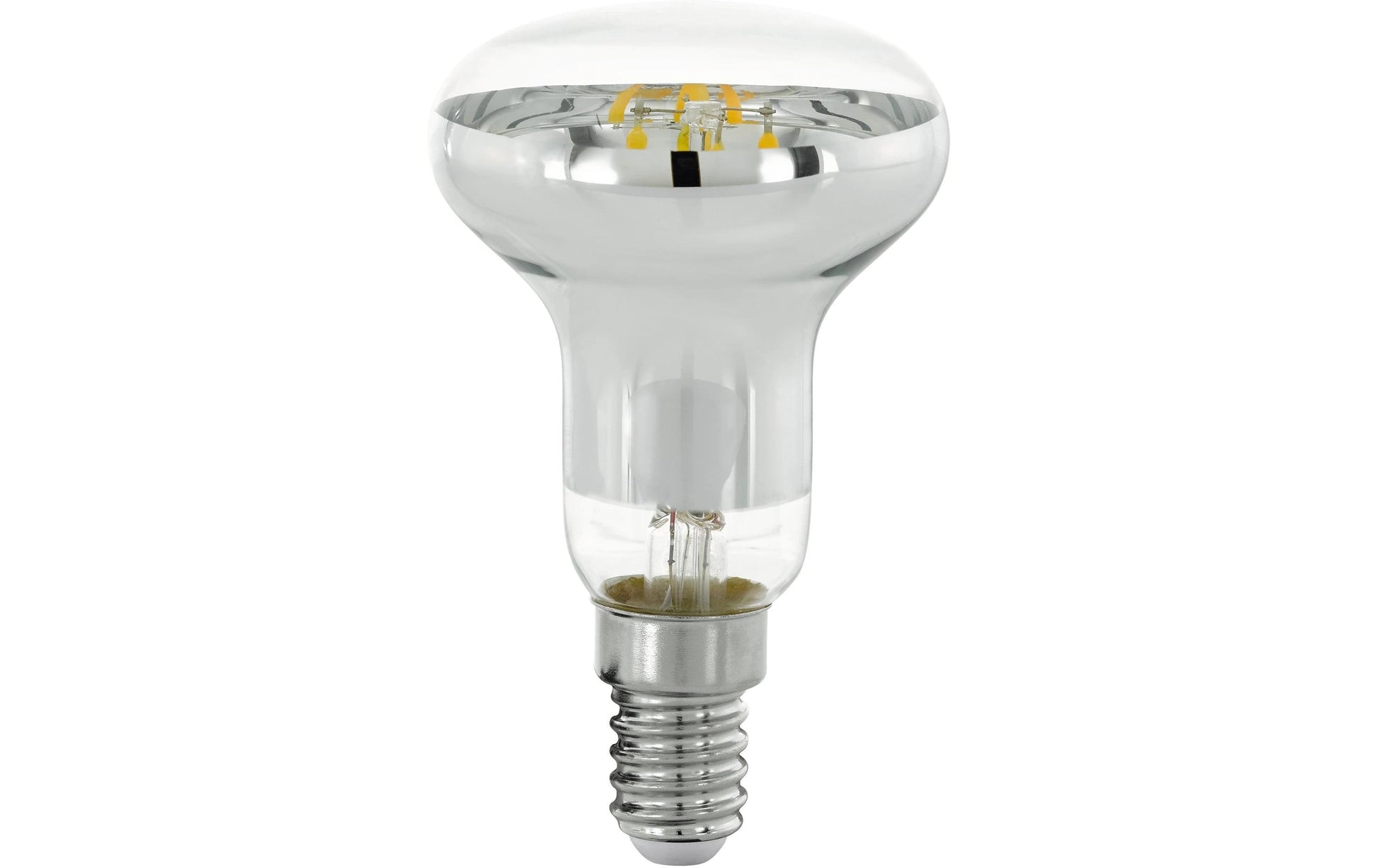 EGLO LED-Leuchtmittel E14 Spezialform – Warmweiss 2700 K, 350 lm, 4 W, dimmbar – IP20 – 1 Stk. – Transparent