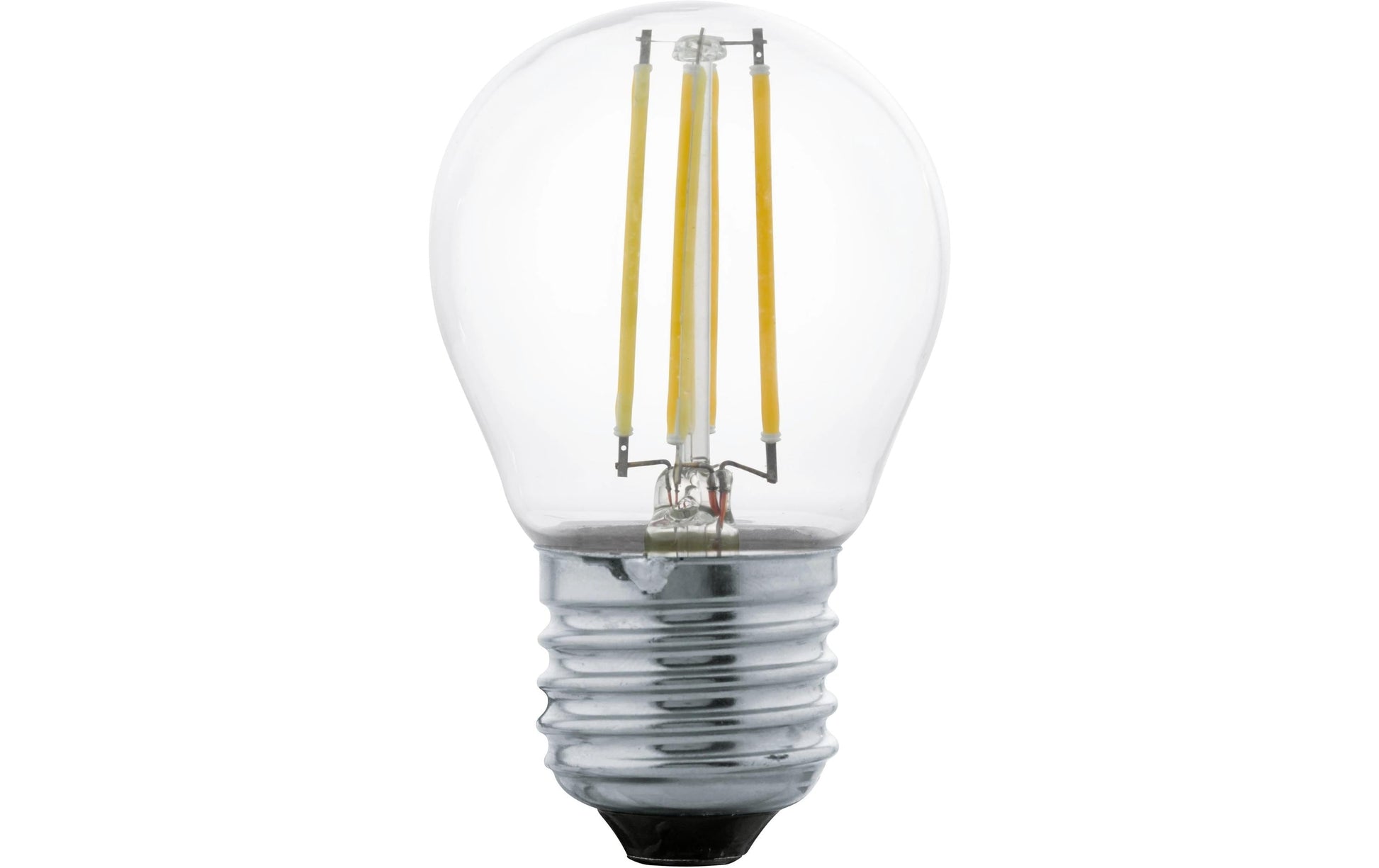 EGLO LED-Leuchtmittel E27 A-Form – Warmweiss 2700 K, 350 lm, 4 W – IP20 – 1 Stk. – Transparent, Glas