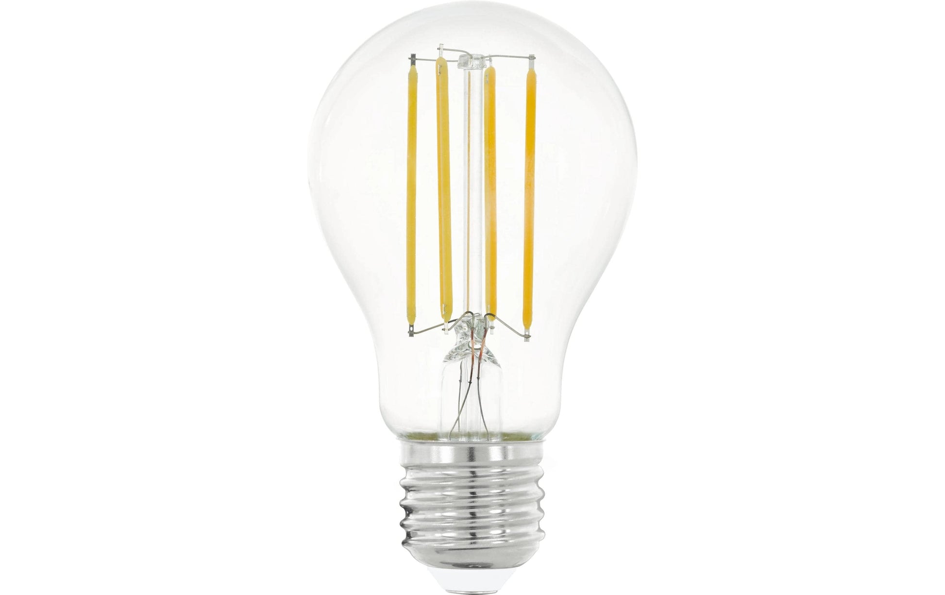 EGLO Leuchtmittel E27 A60 – Warmweiss 2700 K, 1521 lm, 12 W – IP20 – 1 Stk. – Transparent, Glas
