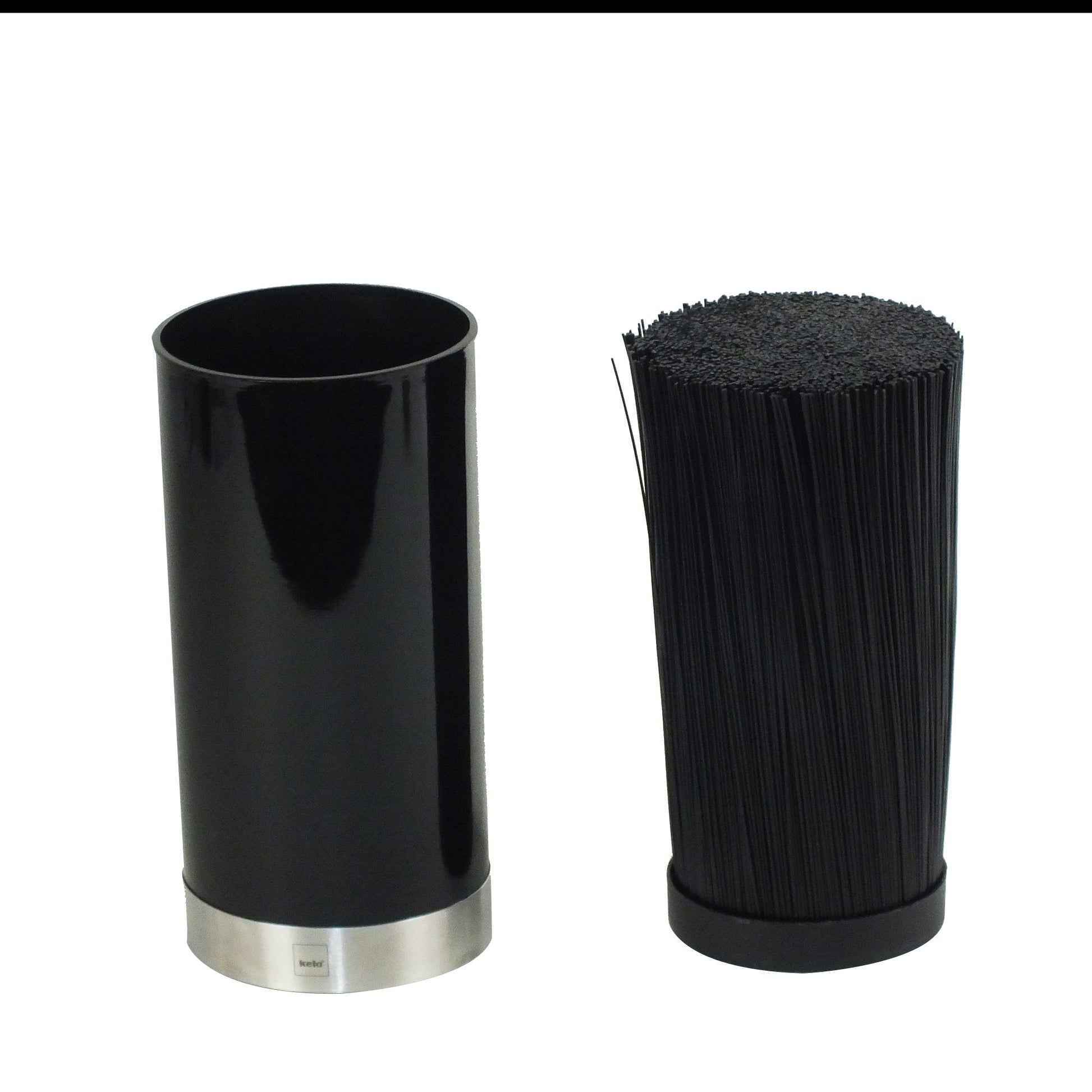 Kela Messerblock 6-teilig, Polypropylen (PP), schwarz