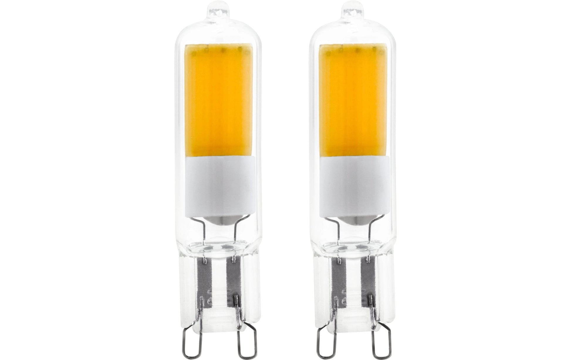 EGLO Leuchtmittel G9 Kapsel – Neutralweiss 4000 K, 200 lm, 2 W – IP20 – 1 Stk. – Transparent, Glas