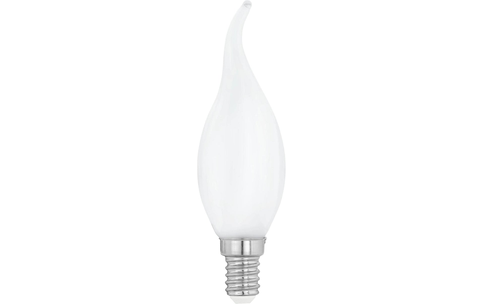 EGLO LED-Leuchtmittel E14 Kerze – Warmweiss 2700 K, 470 lm, 4 W – IP20 – 1 Stk. – Glas