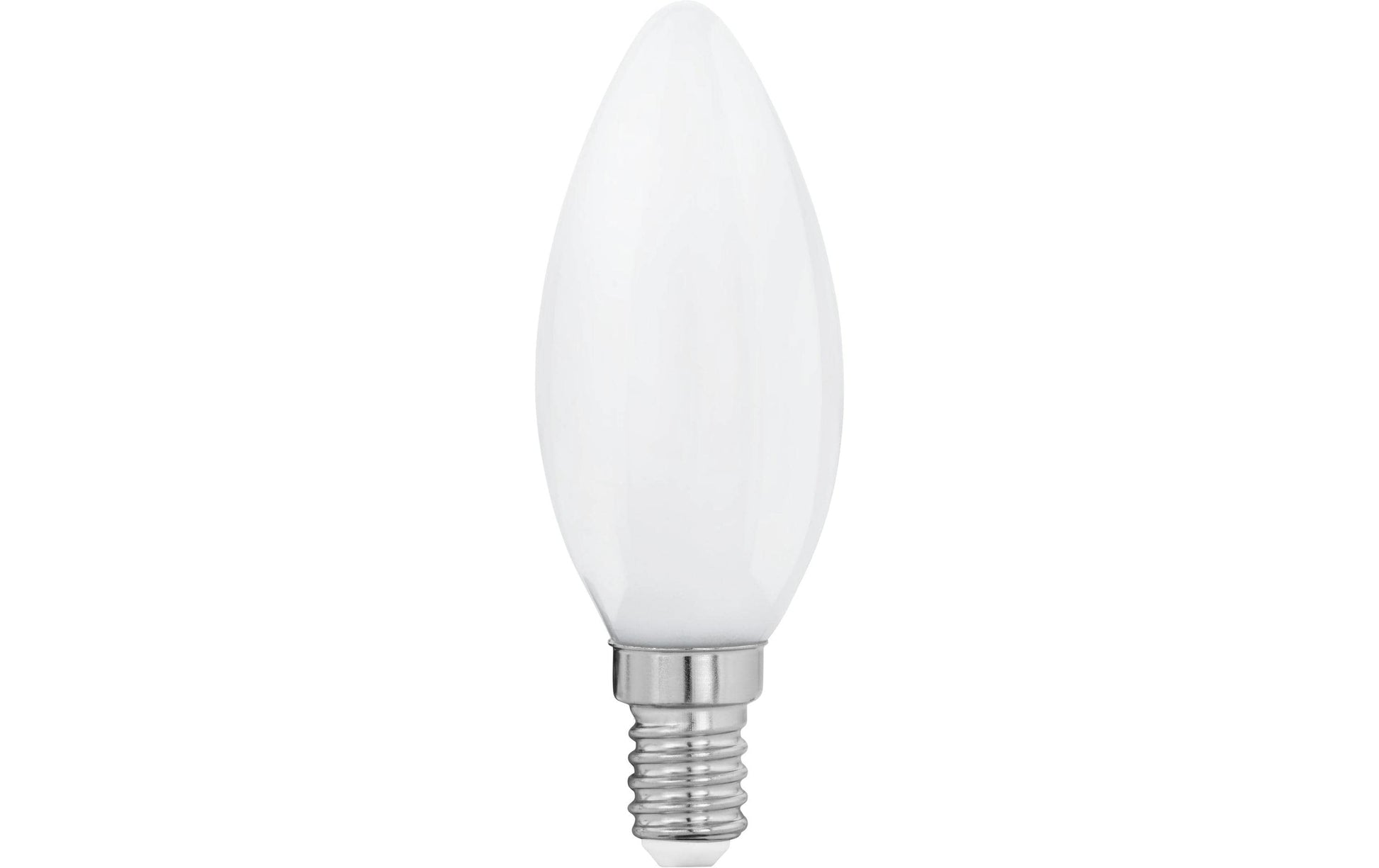 EGLO Leuchtmittel E14 Kerzenform – Warmweiss 2700 K, 470 lm, 4 W – IP20 – 1 Stk. – Glas