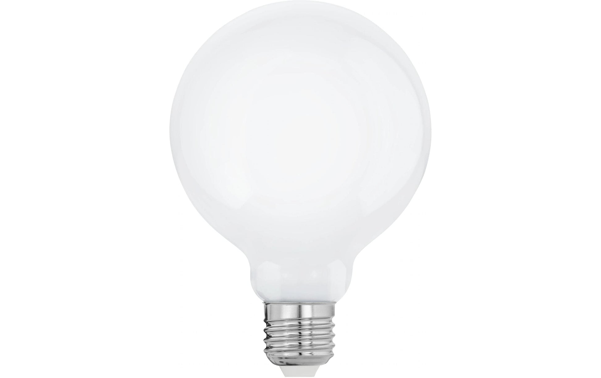 EGLO Leuchtmittel E27 G95 – Warmweiss 2700 K, 1055 lm, 9 W – 1 Stk., Opalglas