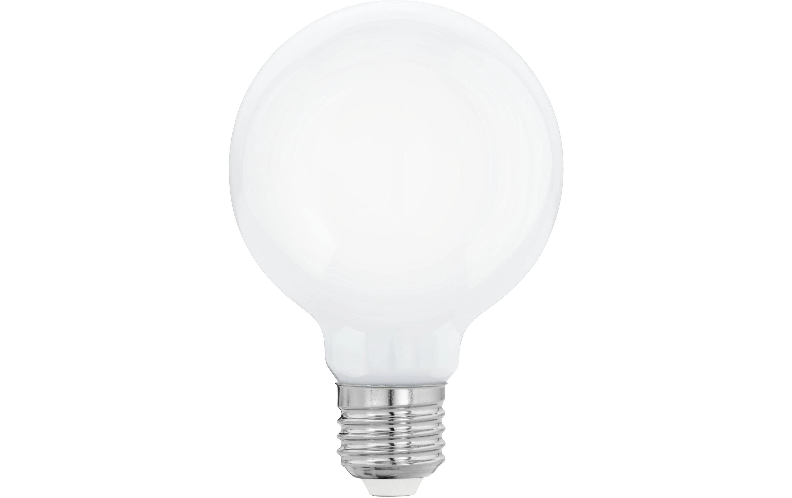 EGLO Leuchtmittel E27 Globus (G80) – Warmweiss 2700 K, 806 lm, 7 W – IP20 – 1 Stk. – Glas