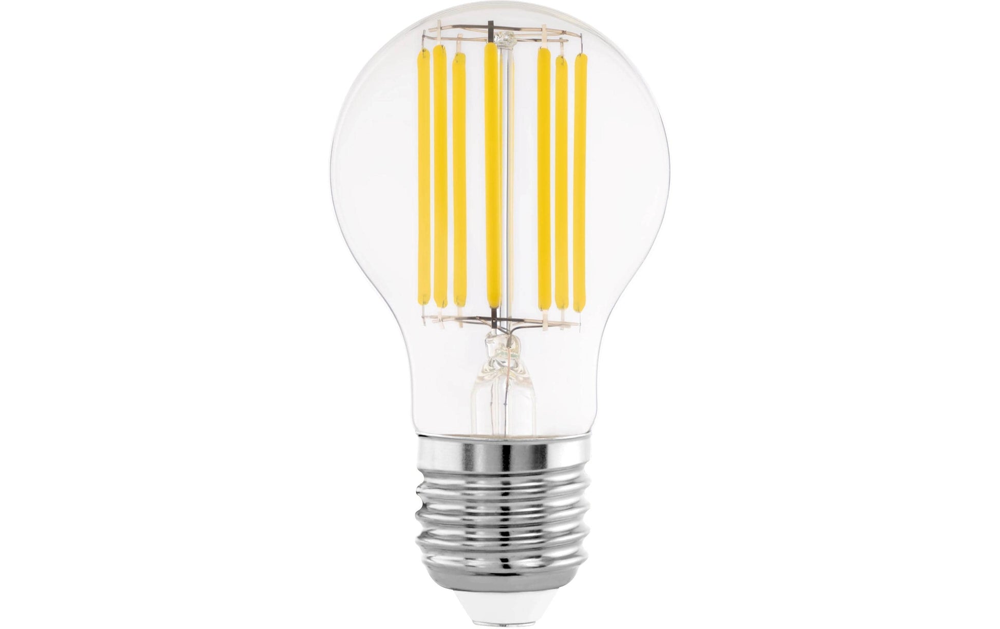 EGLO LED-Leuchtmittel E27 A60 – 1055 lm, 4,9 W, Warmweiss 3000 K – Transparent – 1 Stk.
