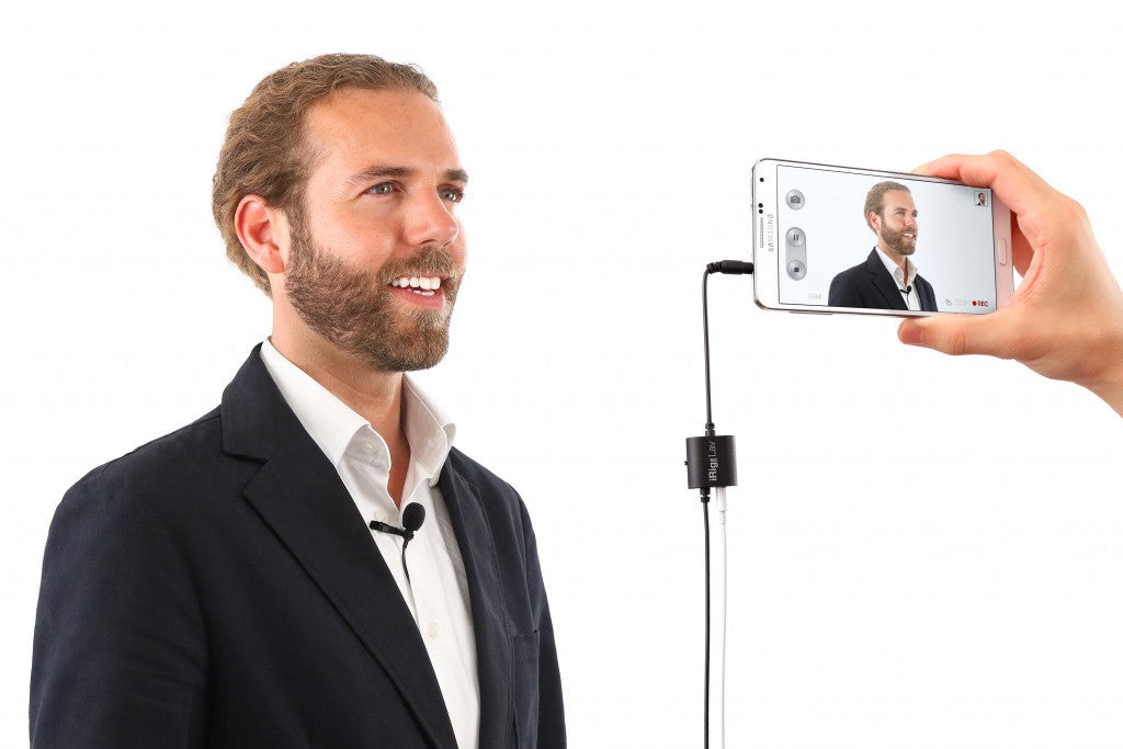 IK Multimedia iRig Mic Lav – Lavaliermikrofon – 3,5 mm Klinke, kabelgebunden, 30–16'000 Hz, für iOS/Android