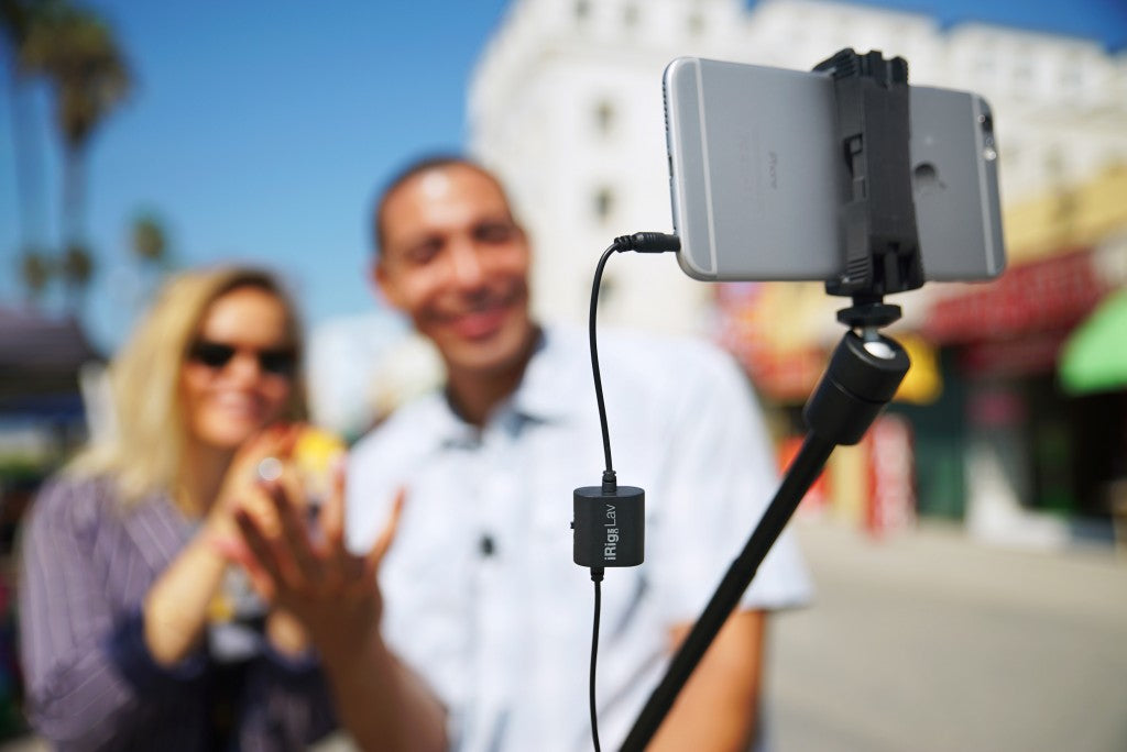 IK Multimedia iRig Mic Lav – Lavaliermikrofon – 3,5 mm Klinke, kabelgebunden, 30–16'000 Hz, für iOS/Android
