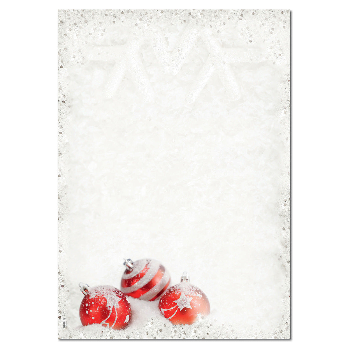 Sigel Motivpapier – A4, 90 g/m², mehrfarbig, Motiv: Winter Flair – für Inkjet/Laser/Kopierer – FSC – 100 Blatt