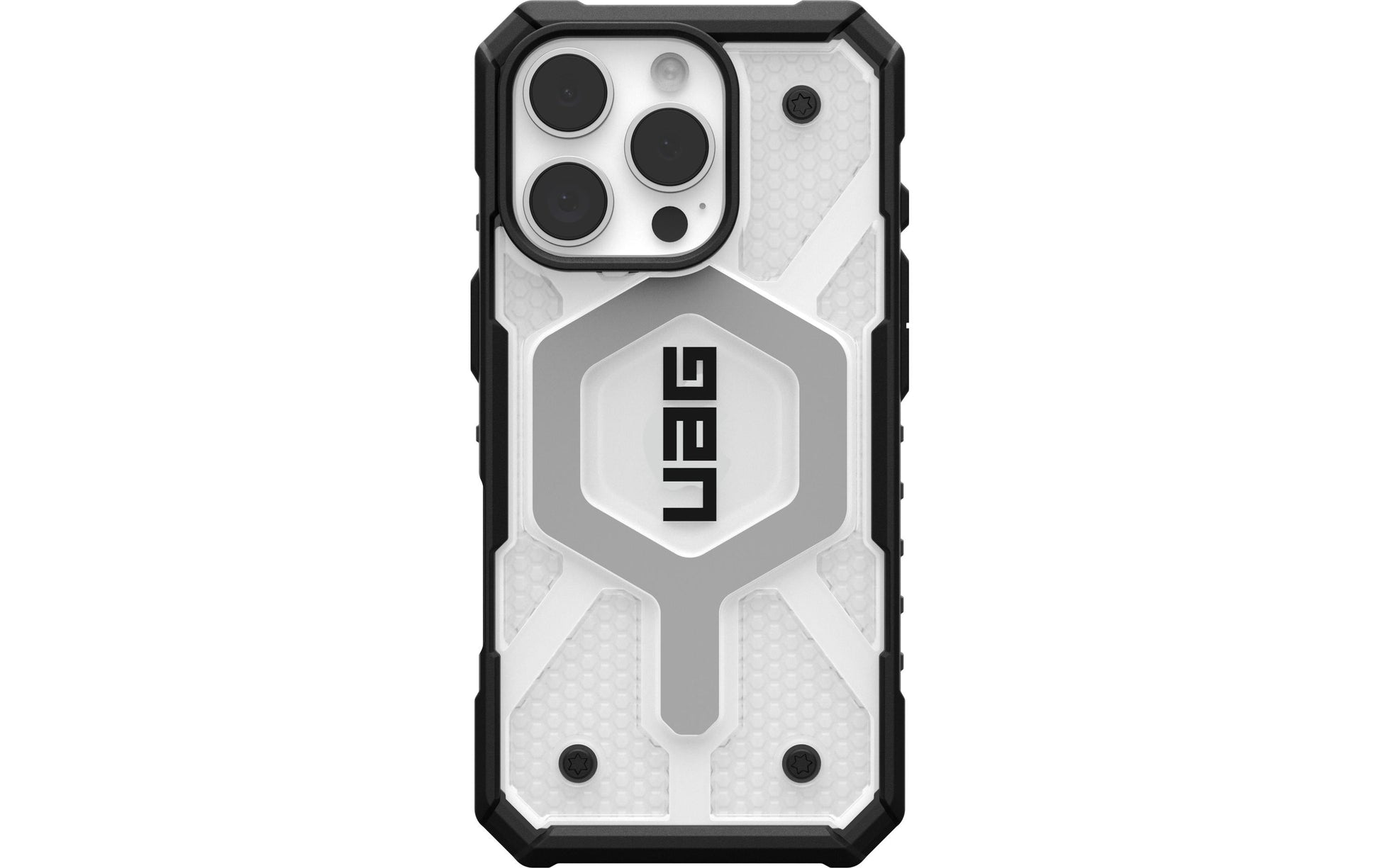 Urban Armor Gear UAG – Pathfinder Backcover – für Apple iPhone 16 Pro – transparent – TPU, MagSafe kompatibel