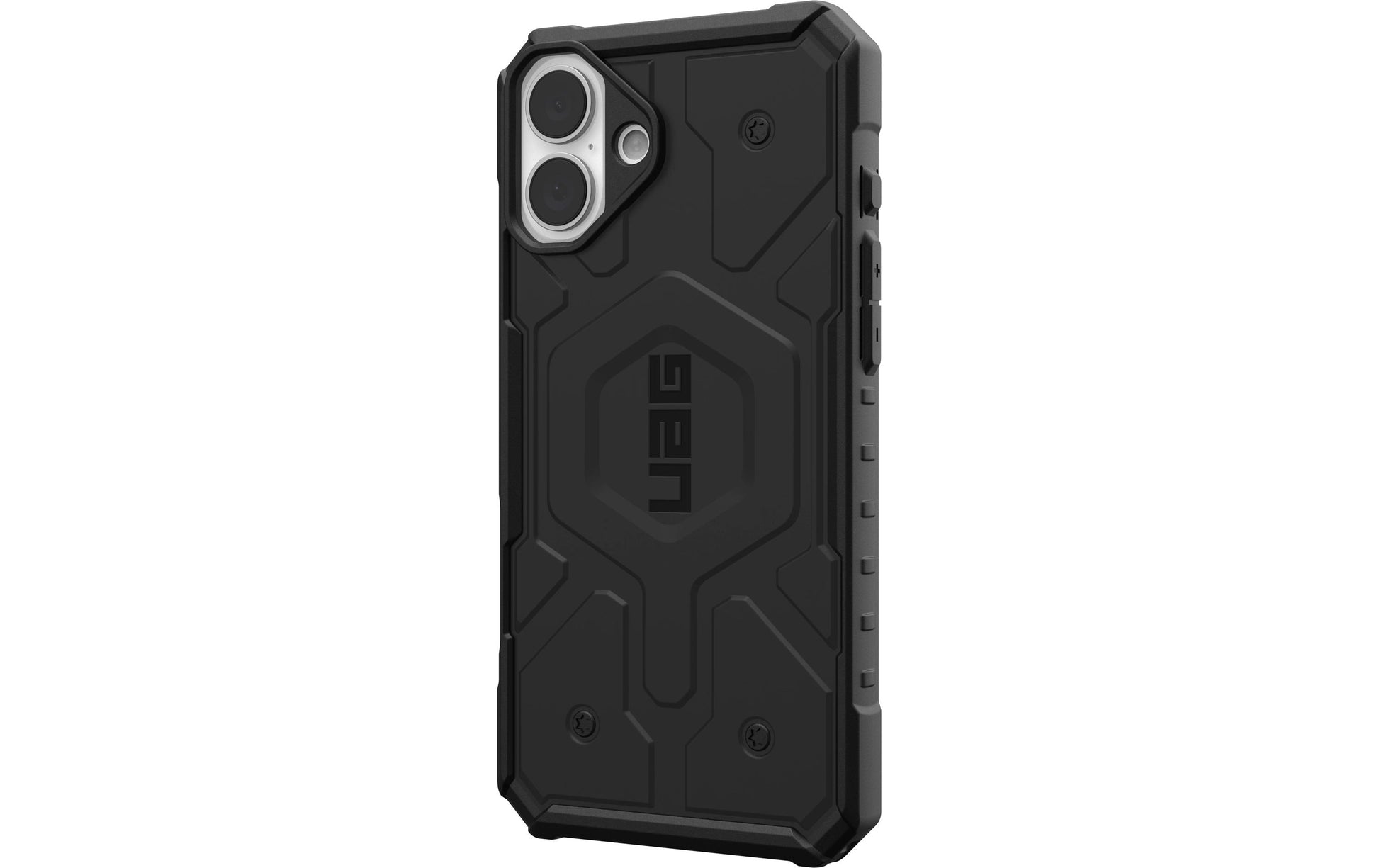 Urban Armor Gear Backcover Pathfinder – für Apple iPhone 16 Plus – schwarz – TPU – MagSafe-kompatibel