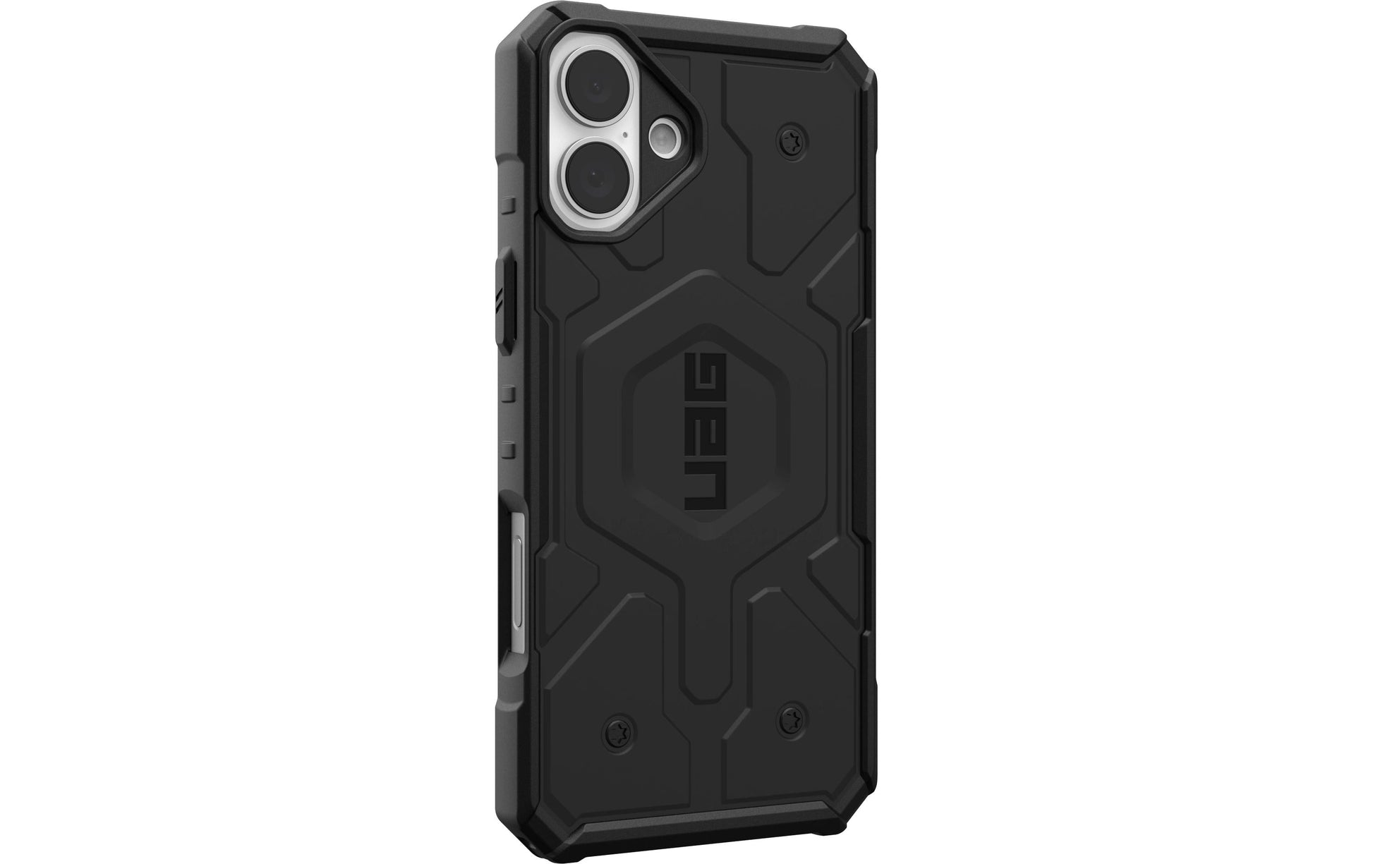 Urban Armor Gear Backcover Pathfinder – für Apple iPhone 16 Plus – schwarz – TPU – MagSafe-kompatibel
