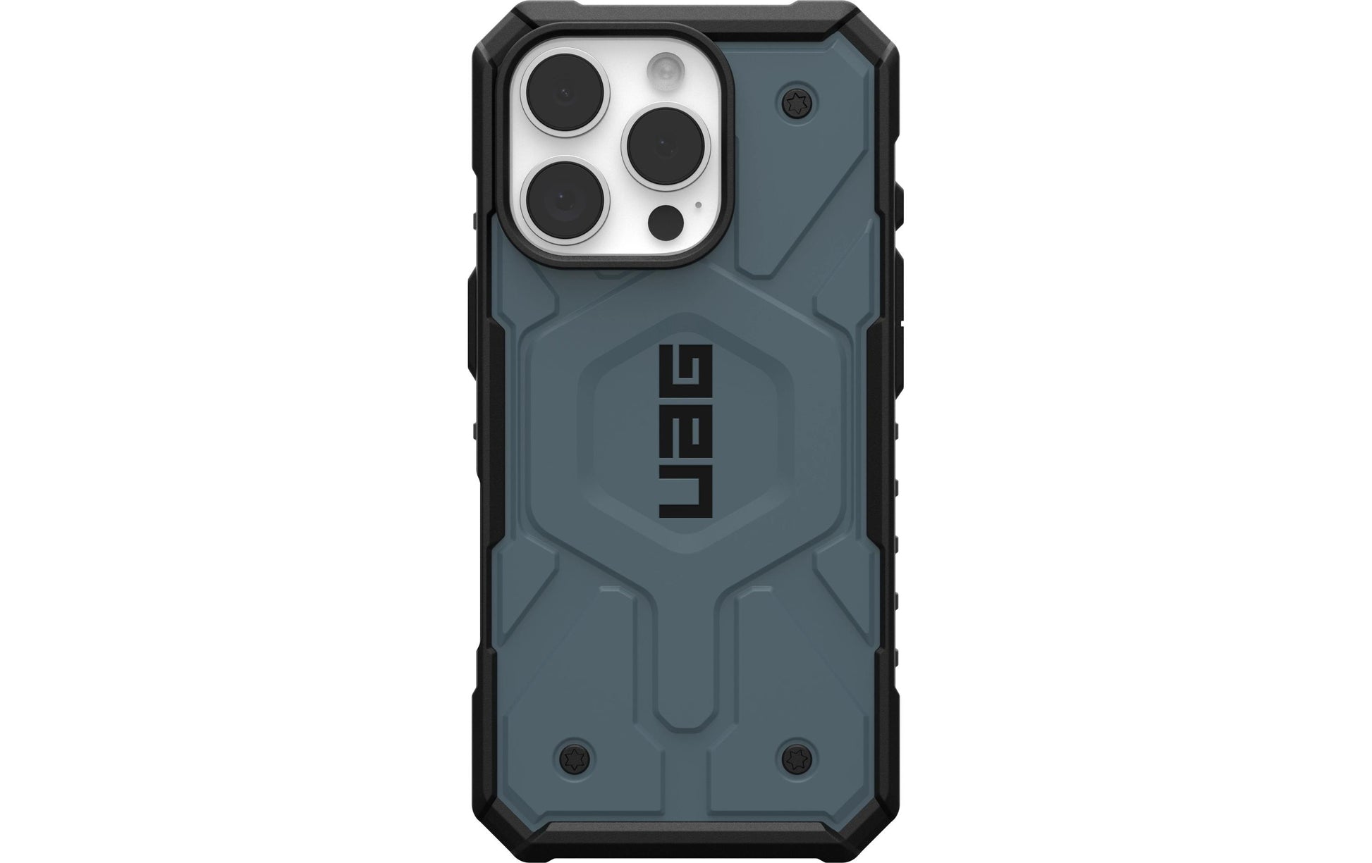 Urban Armor Gear Backcover Pathfinder – für Apple iPhone 16 Pro – blau – TPU, MagSafe-kompatibel